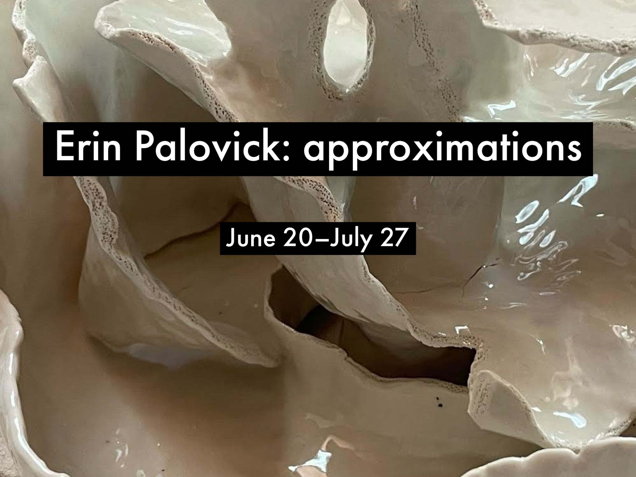 Erin Palovick: approximations