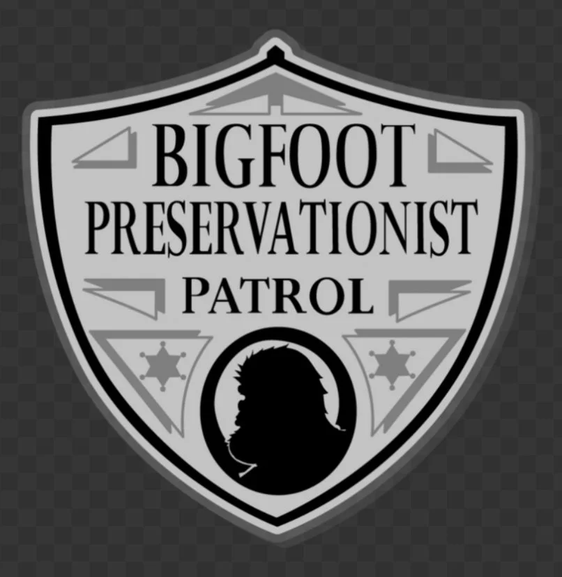 Bigfoot Preservationist Patrol Badge 3" Magnet