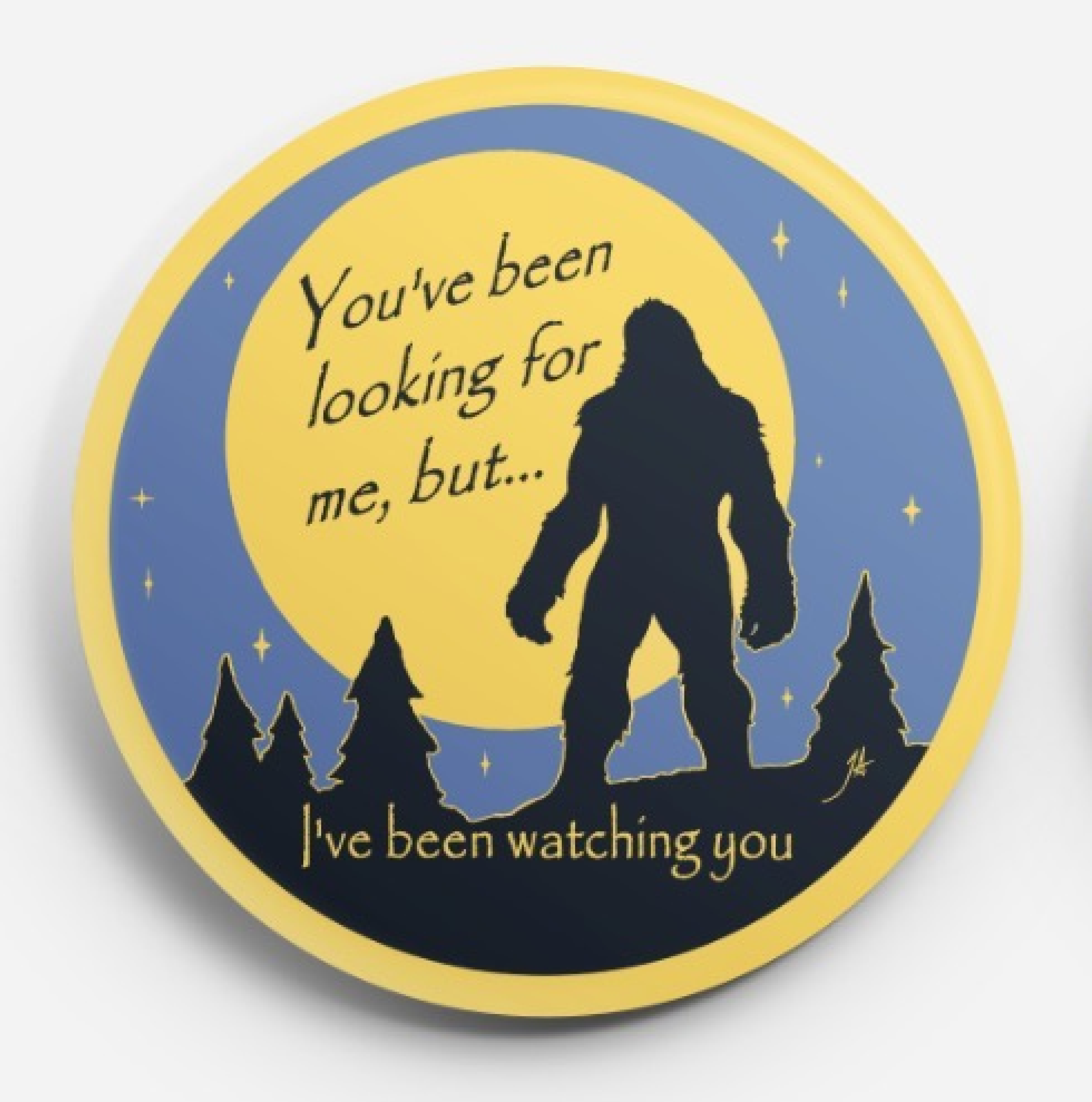 Watching U Pin Front.png