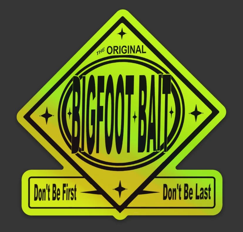 BIGFOOT BAIT 3" Holographic sticker