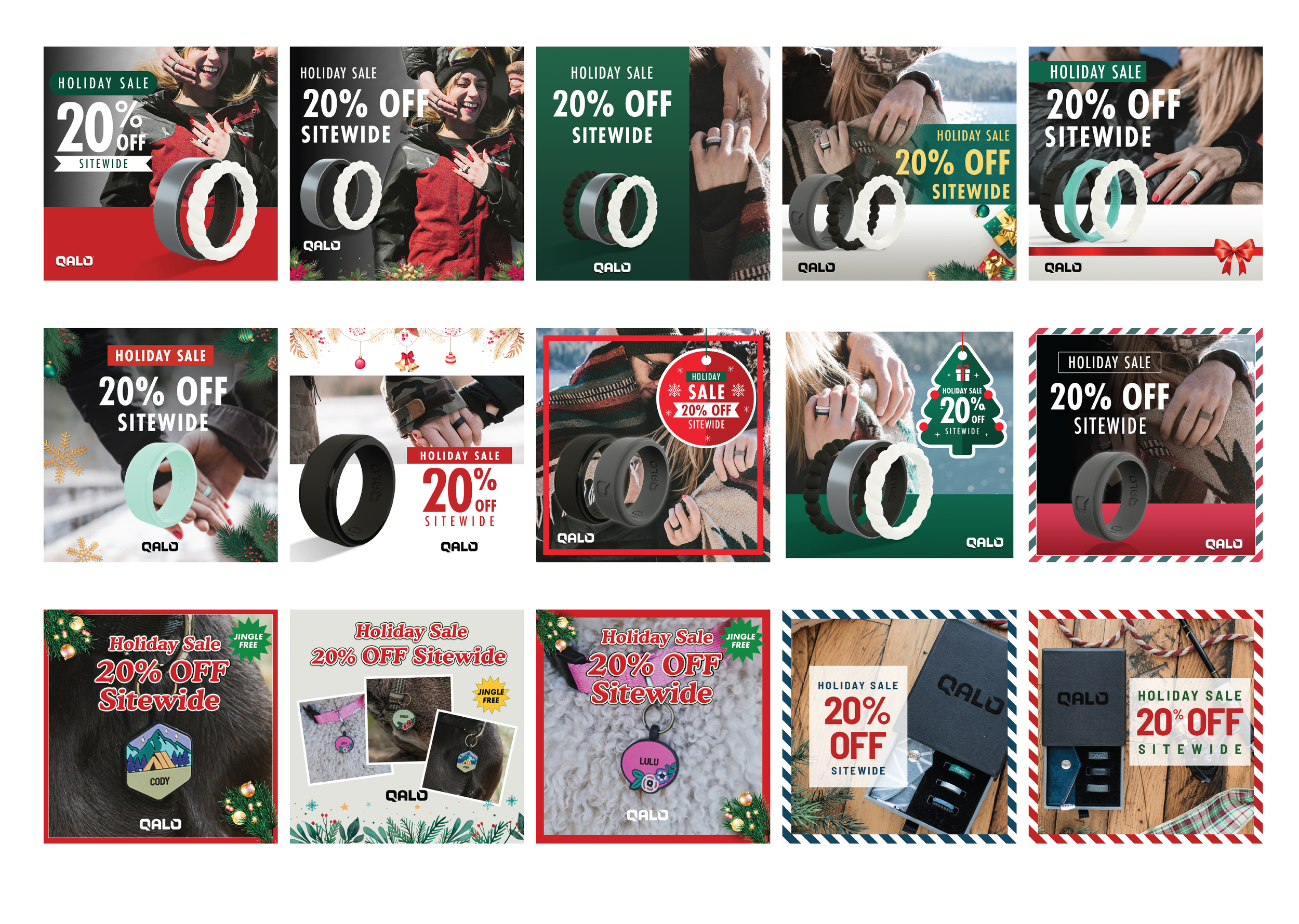 Qalo Seasonal Ads - Social Media