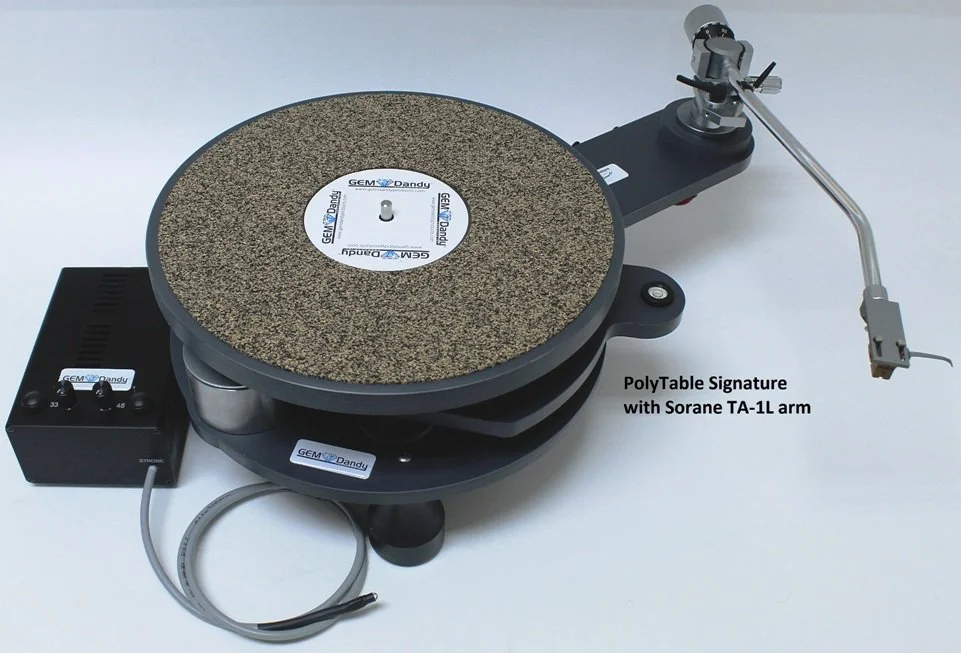 PolyTable with Sorane TA-1L Tonearm