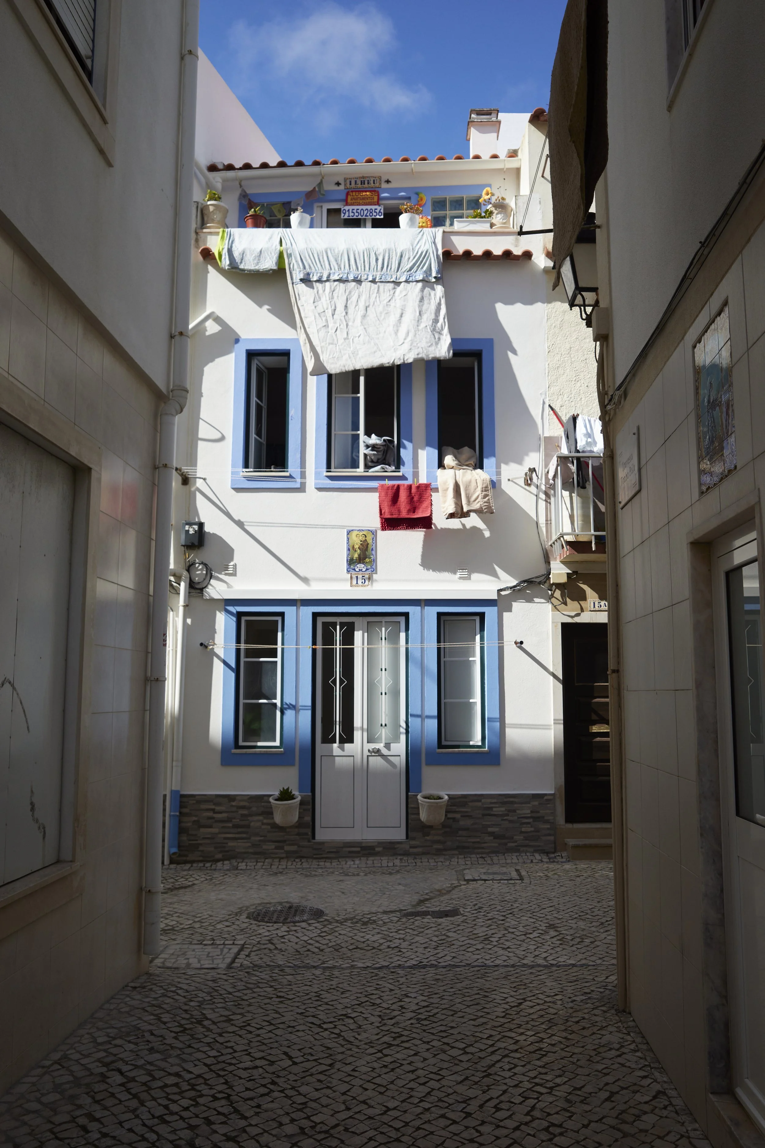 Alleys of Nazare, Portugal