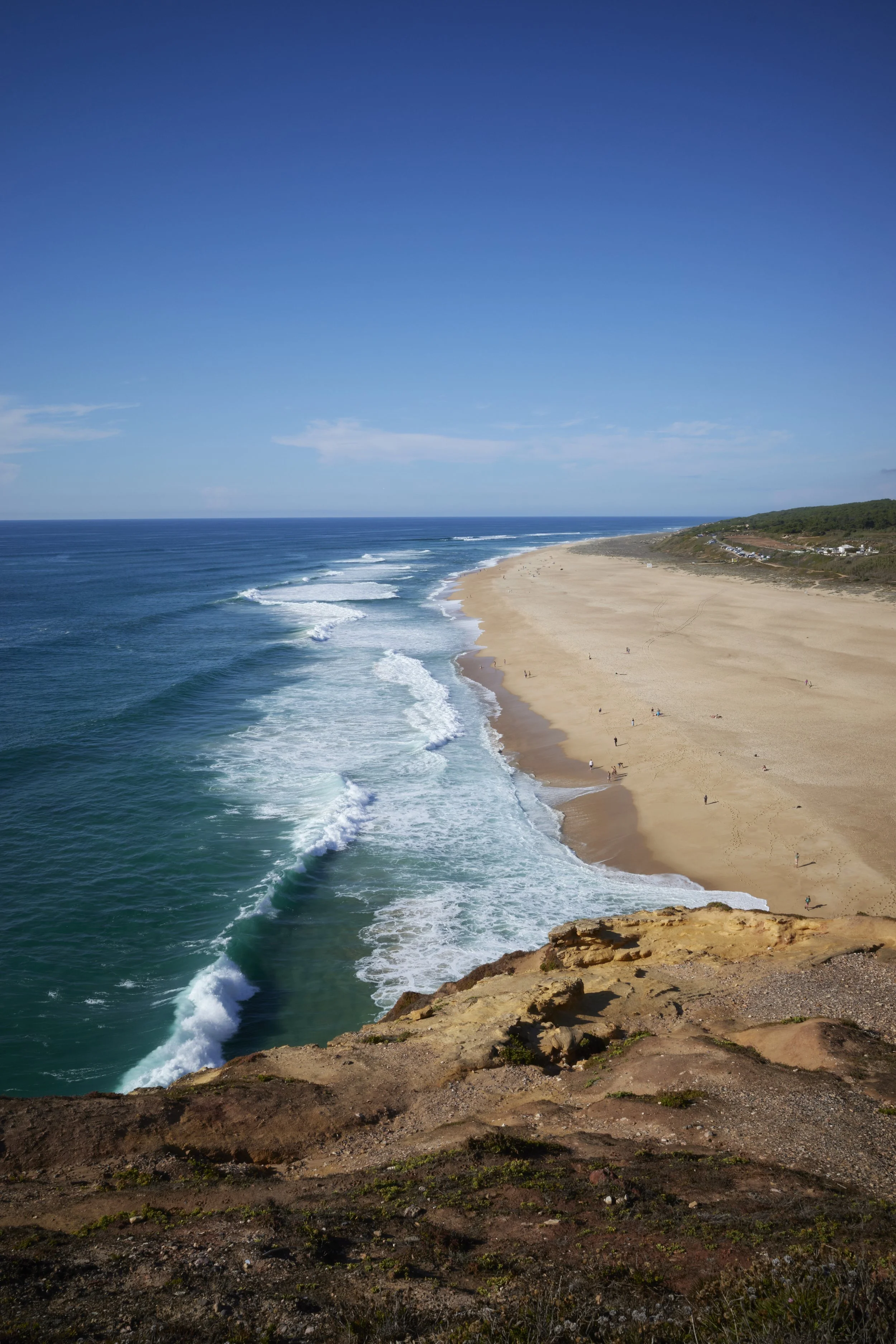 Beach at Nazare, Portugal