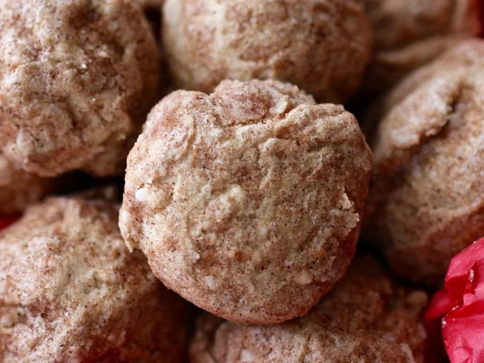 Ageless Apple Nut Crunch Donut Balls