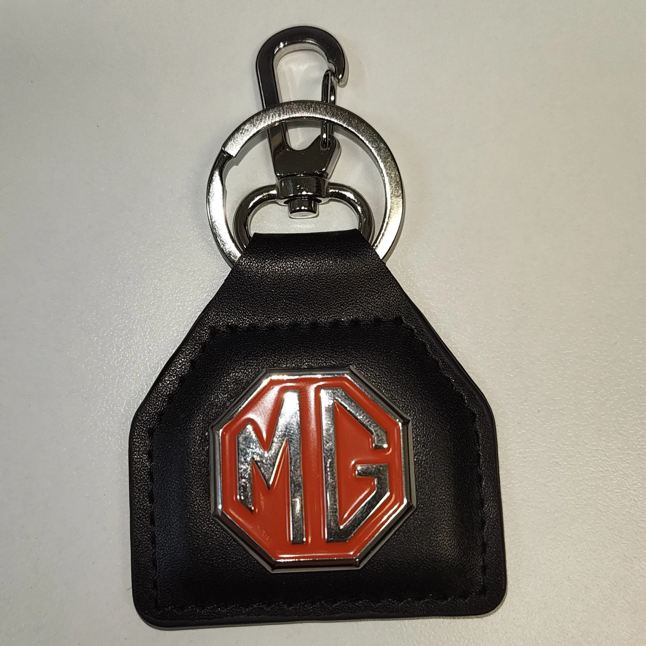MG Leather Keyring