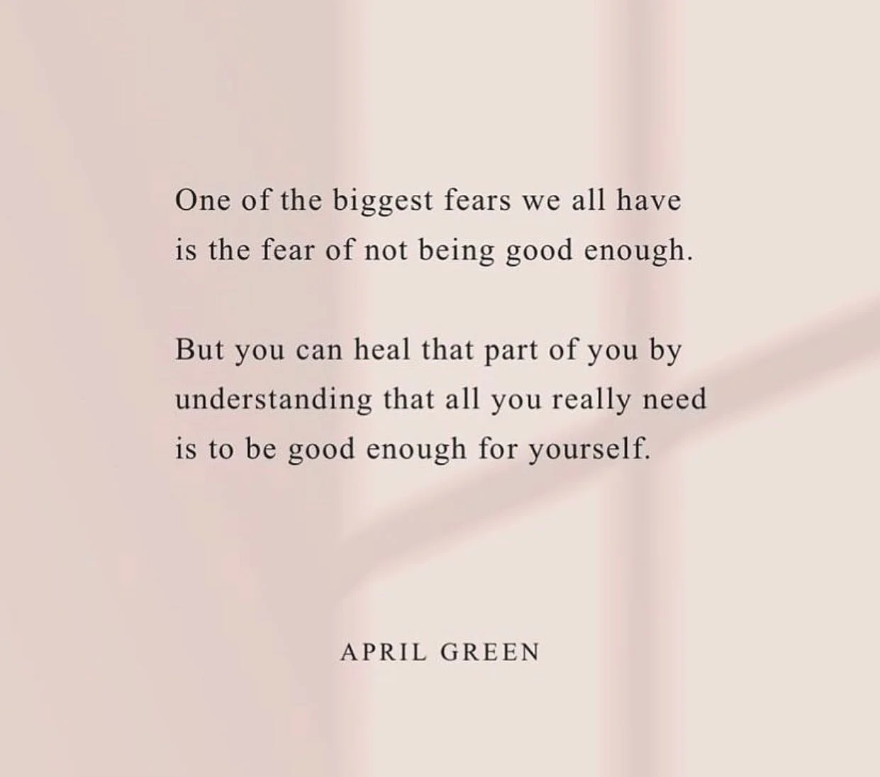 ✨ @loveaprilgreen