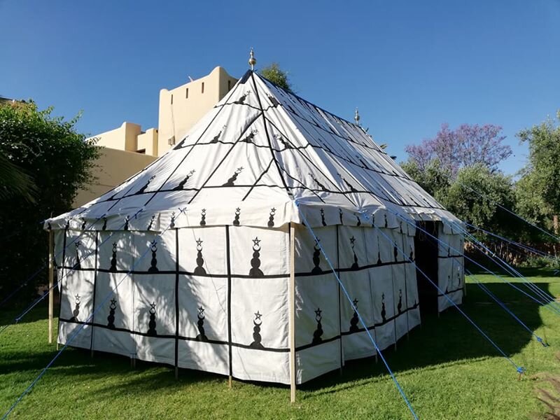 moroccan wedding tent