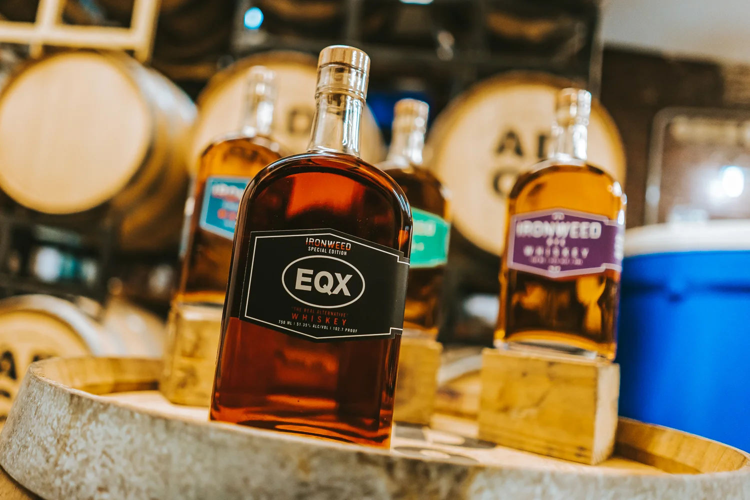 WEQX Special Edition Ironweed Whiskey: "The Real Alternative"