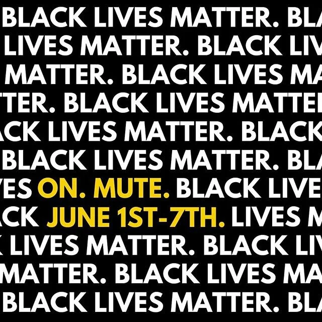 With everything that&rsquo;s been going on the past couple of days (centuries?) I can think of literally nothing more important than showing solidarity with BIPOC right now. With that said, I&rsquo;ll be going silent on the feeds and doing my best to