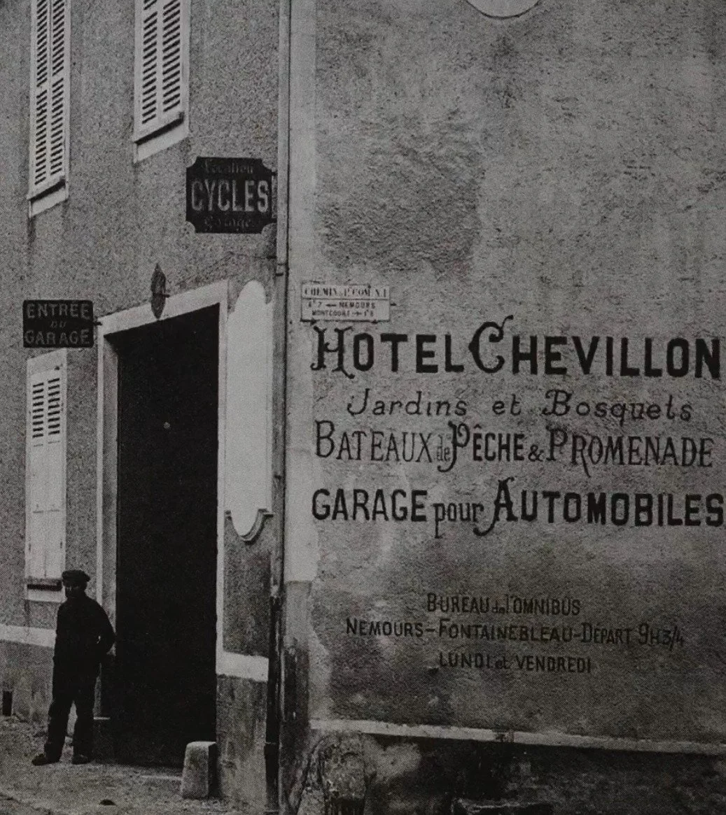 DIGITALT FÖREDRAG - GREZ-SUR-LOING OCH HÔTEL CHEVILLON 