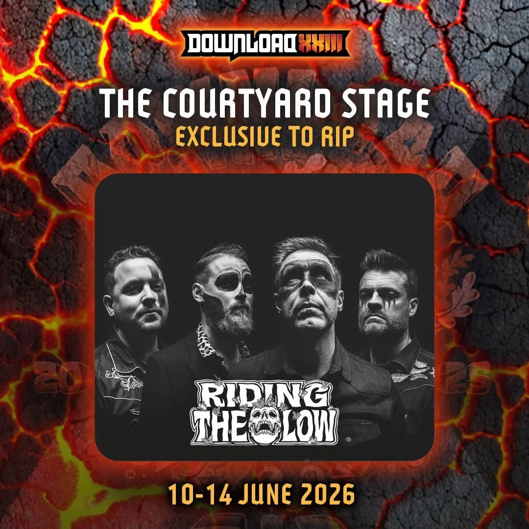 Beyond proud to return to the hallowed grounds of @downloadfest to play the RIP Courtyard Stage. Thursday June 11th.