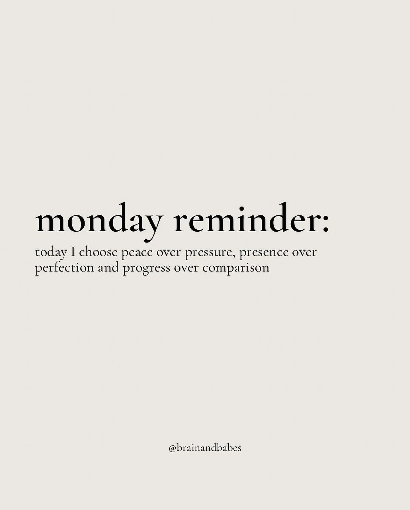 let this be the affirmation we carry into the week✨