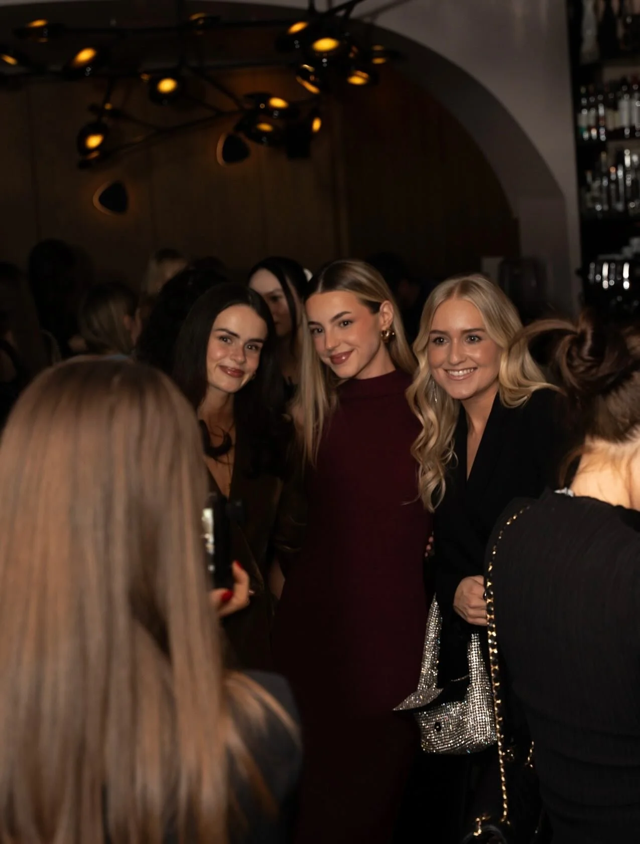 look at our BABES 👀
all dressed up &amp; shining at the BRAINANDBABES holiday gathering 🤍🎄✨