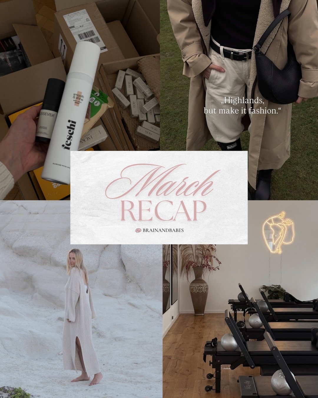 MARCH RECAP 🧠✨
New BABE 🤍
Wir freuen uns riesig, ein neues Gesicht im BRAINANDBABES Management willkommen zu hei&szlig;en! Hii @merizaldi 

Dyson Home Innovation Event 💨
@laraselina war beim Dyson Event und hat spannende Einblicke in die neuesten 