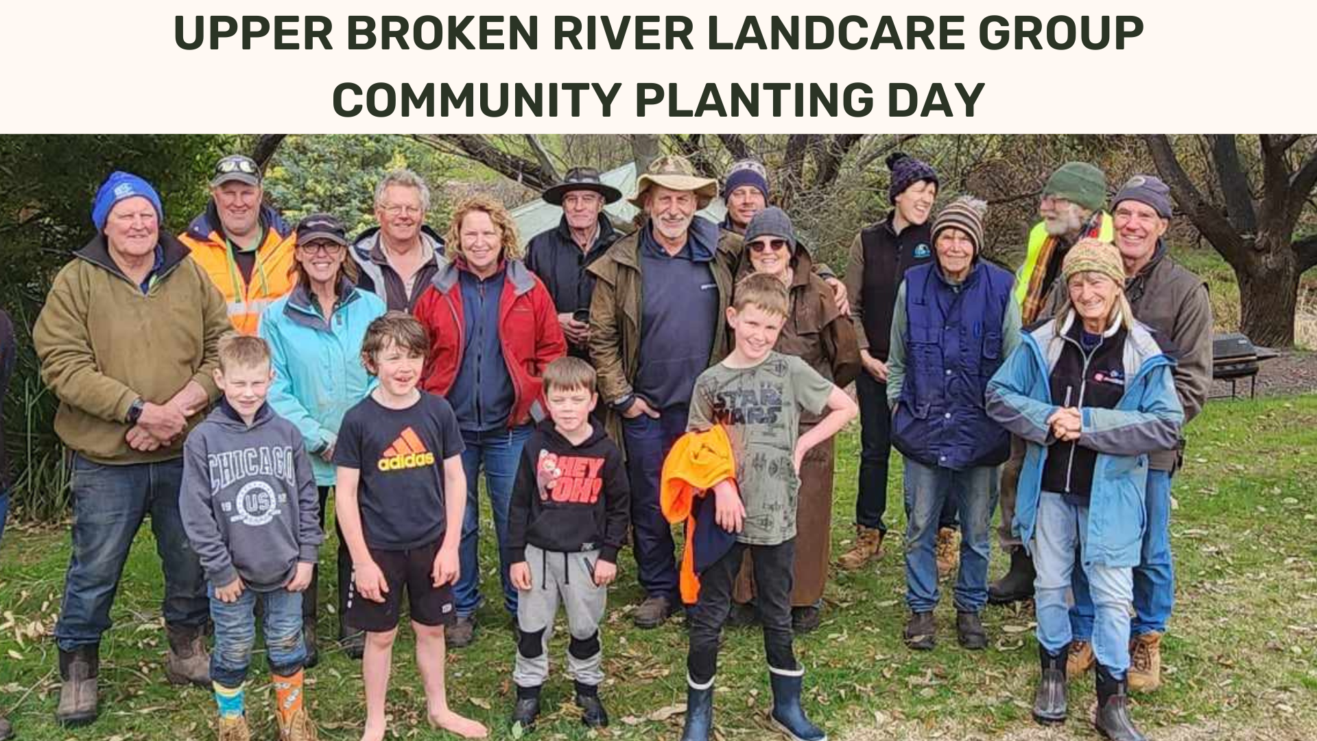 Upper Broken River Community Planting - Gonzaga Reserve