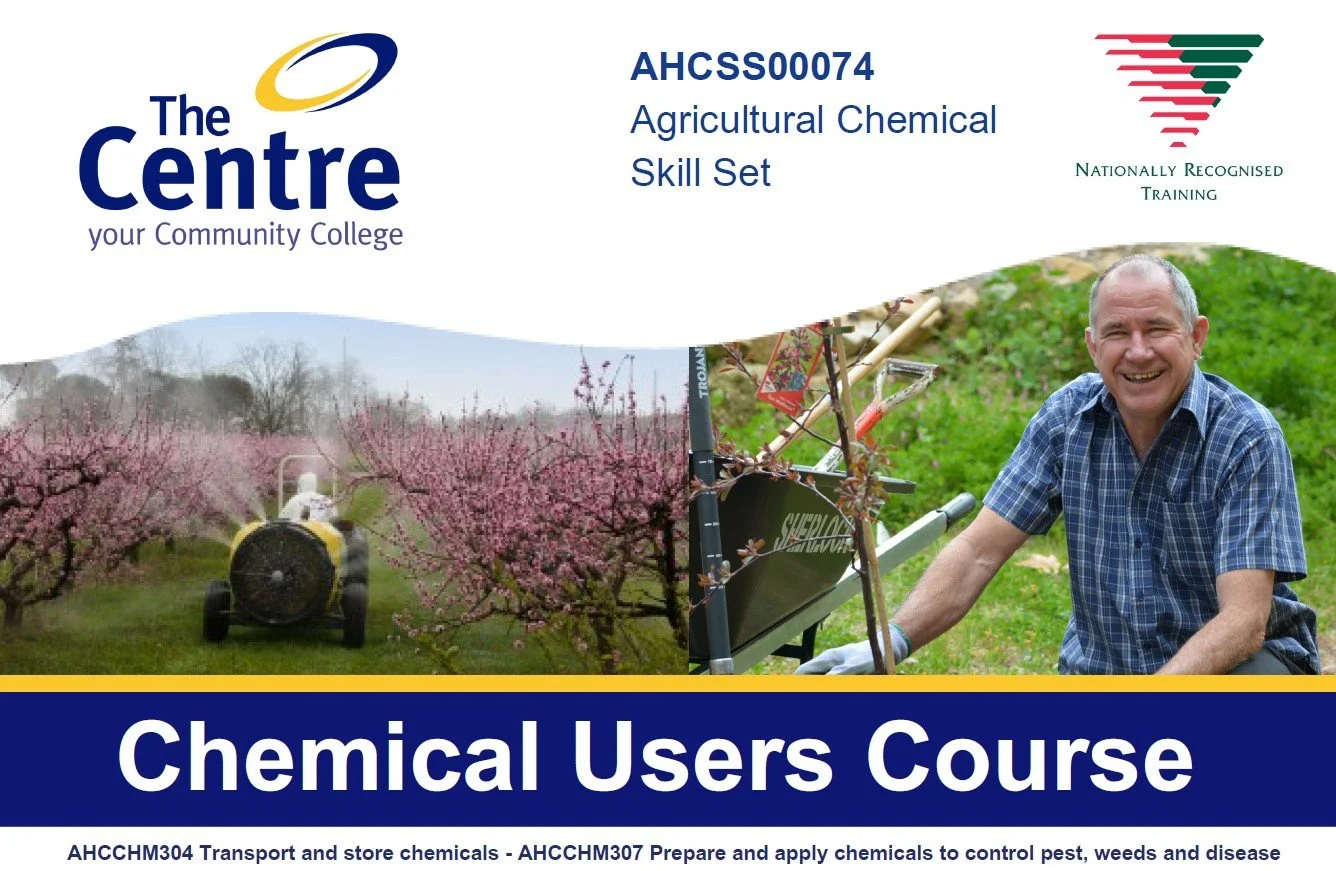 Training opportunity: Chemical use and pest control courses in Seymour