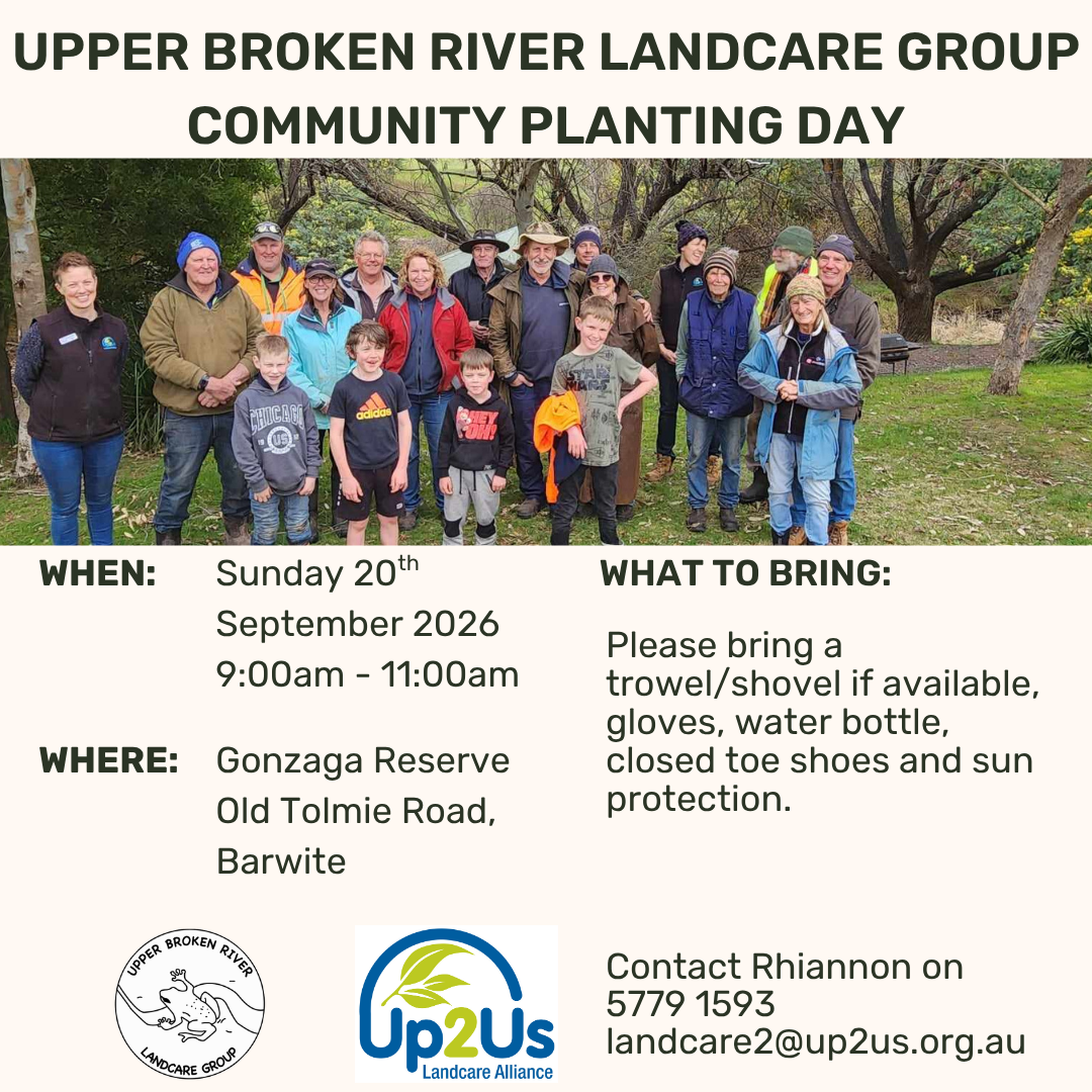 Upper Broken Landcare Group Planting Day