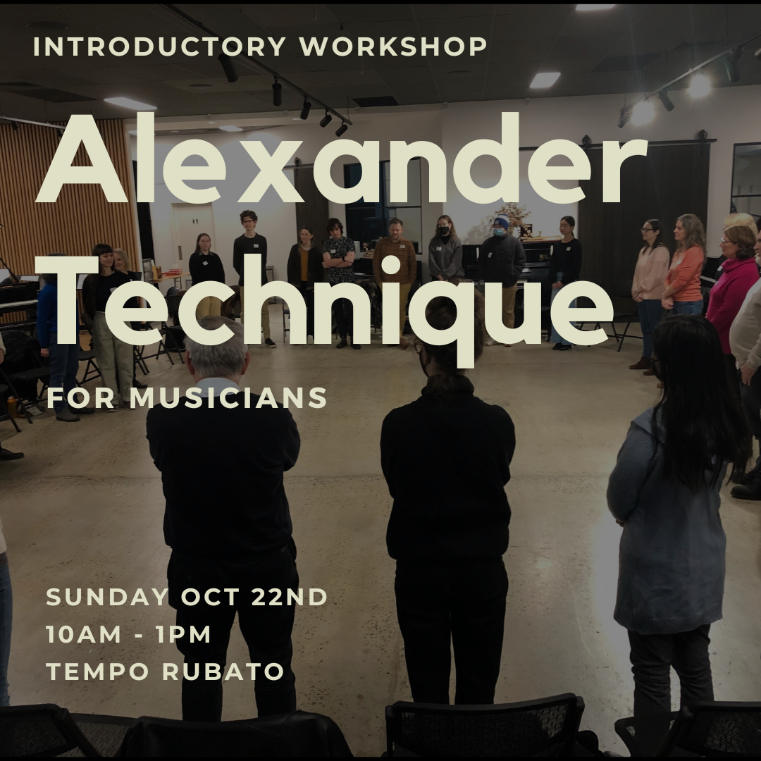 Alexander Technique intro workshop for musicians