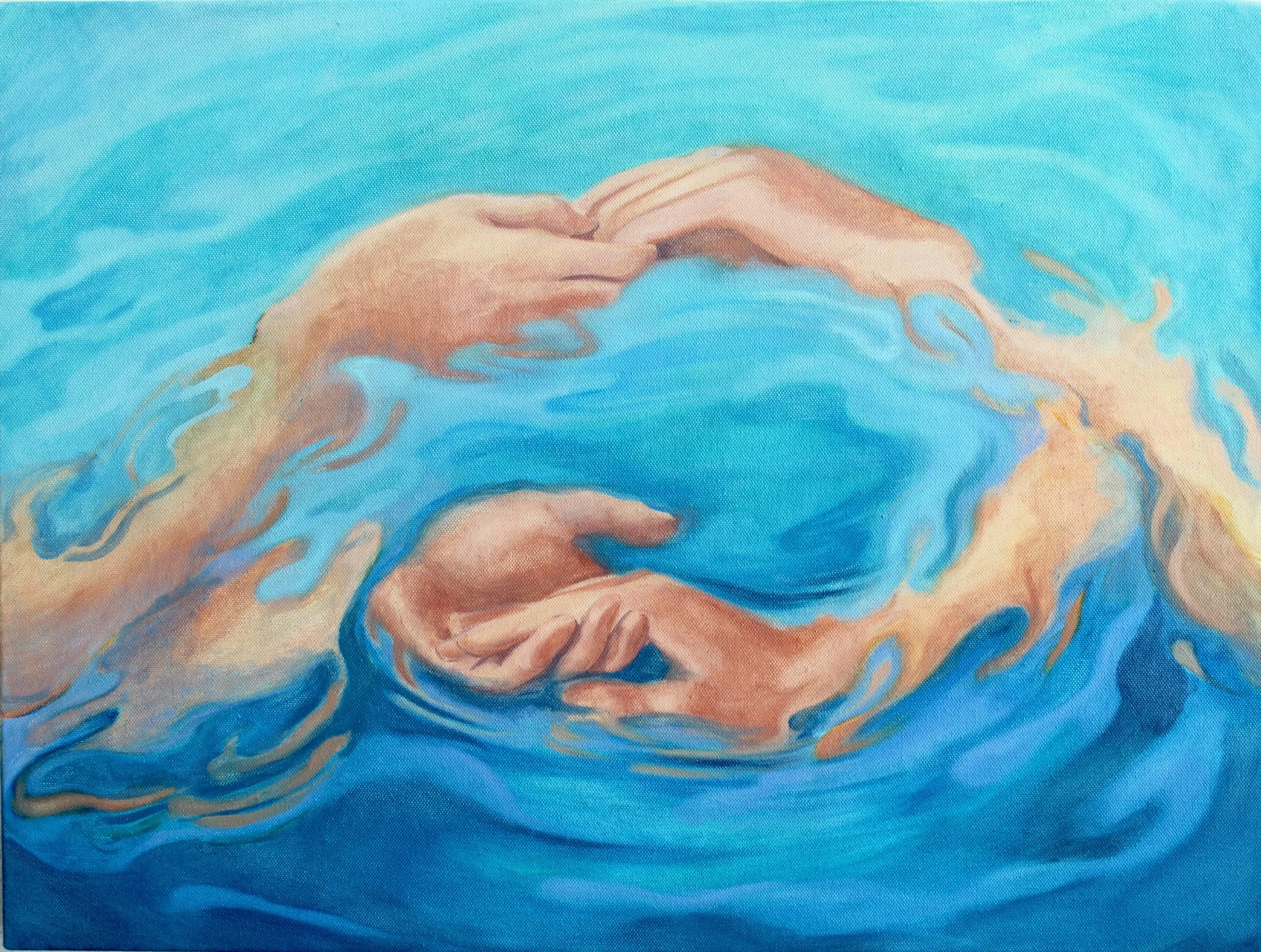 reeve,cecilia, swimming lessons, oil on canvas, 2025.jpg