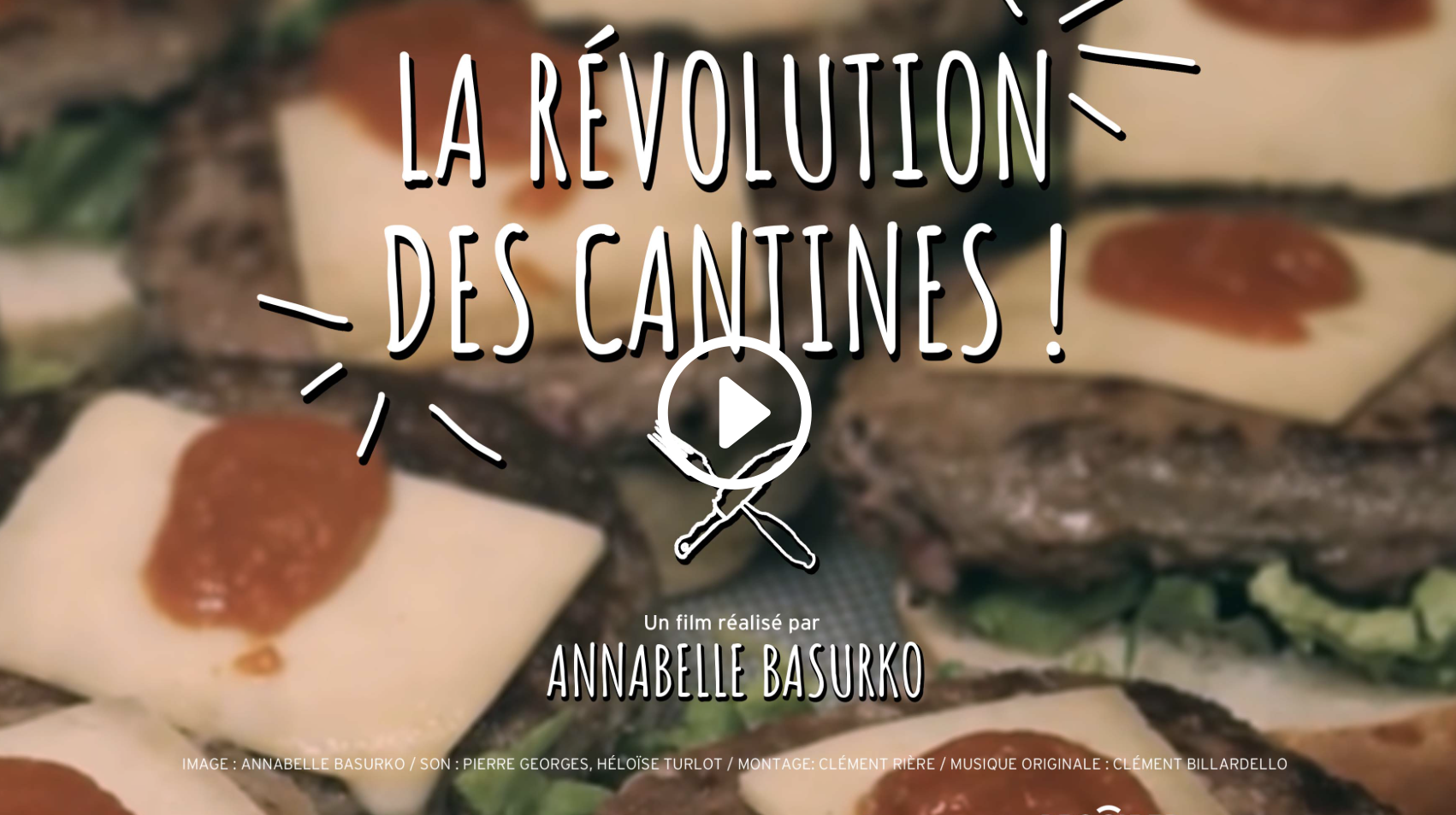 2020 - France 3 Nouvelle-Aquitaine : La Révolution des cantines