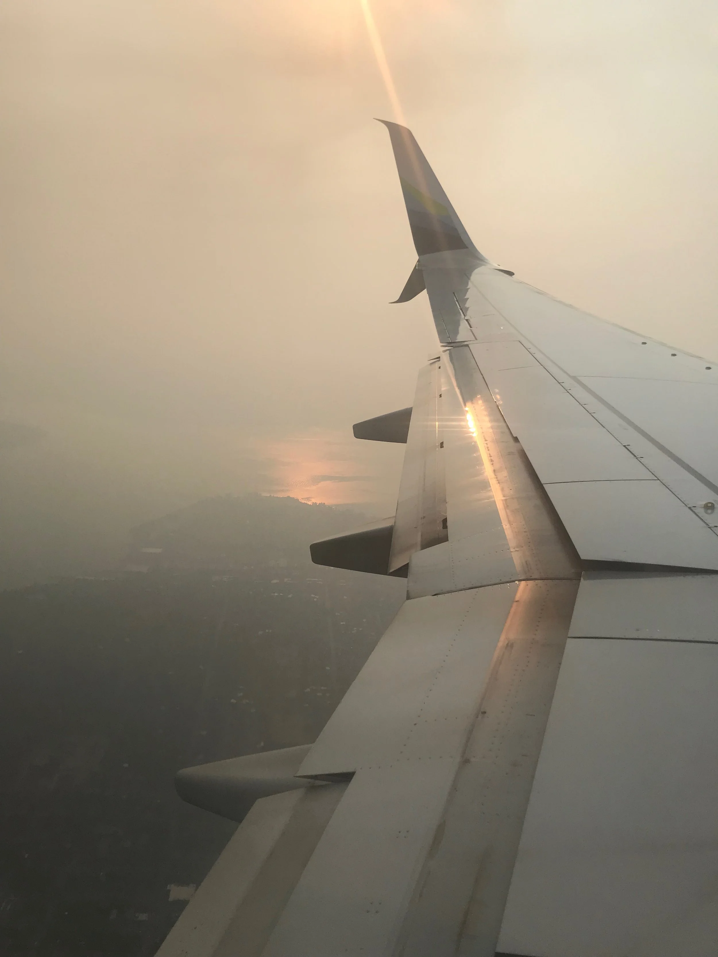 first flight: layover in seattle