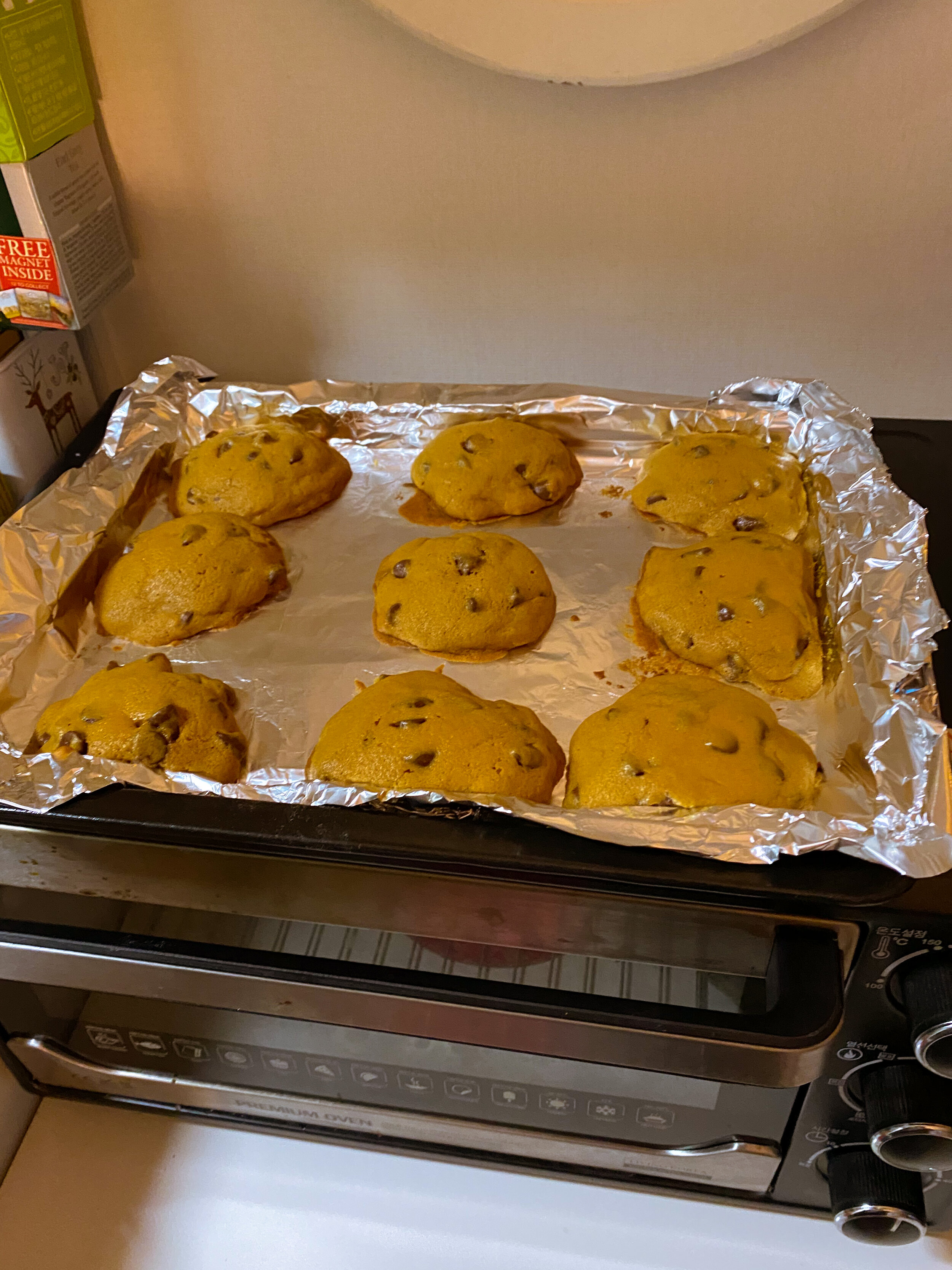 pumpkin choco chip cookies!