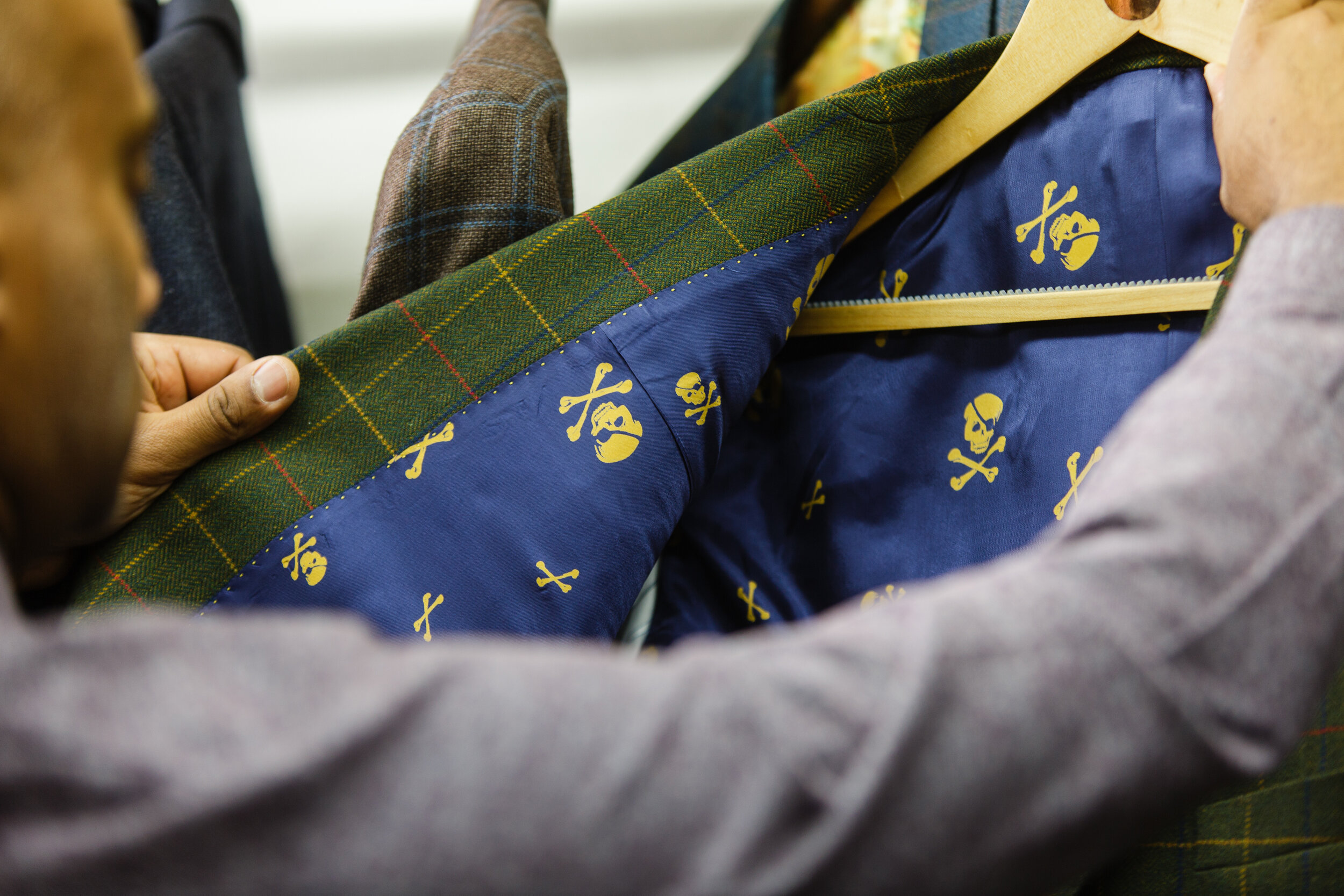 Bespoke Jackets, Tweed Jackets by Roberto Revilla London