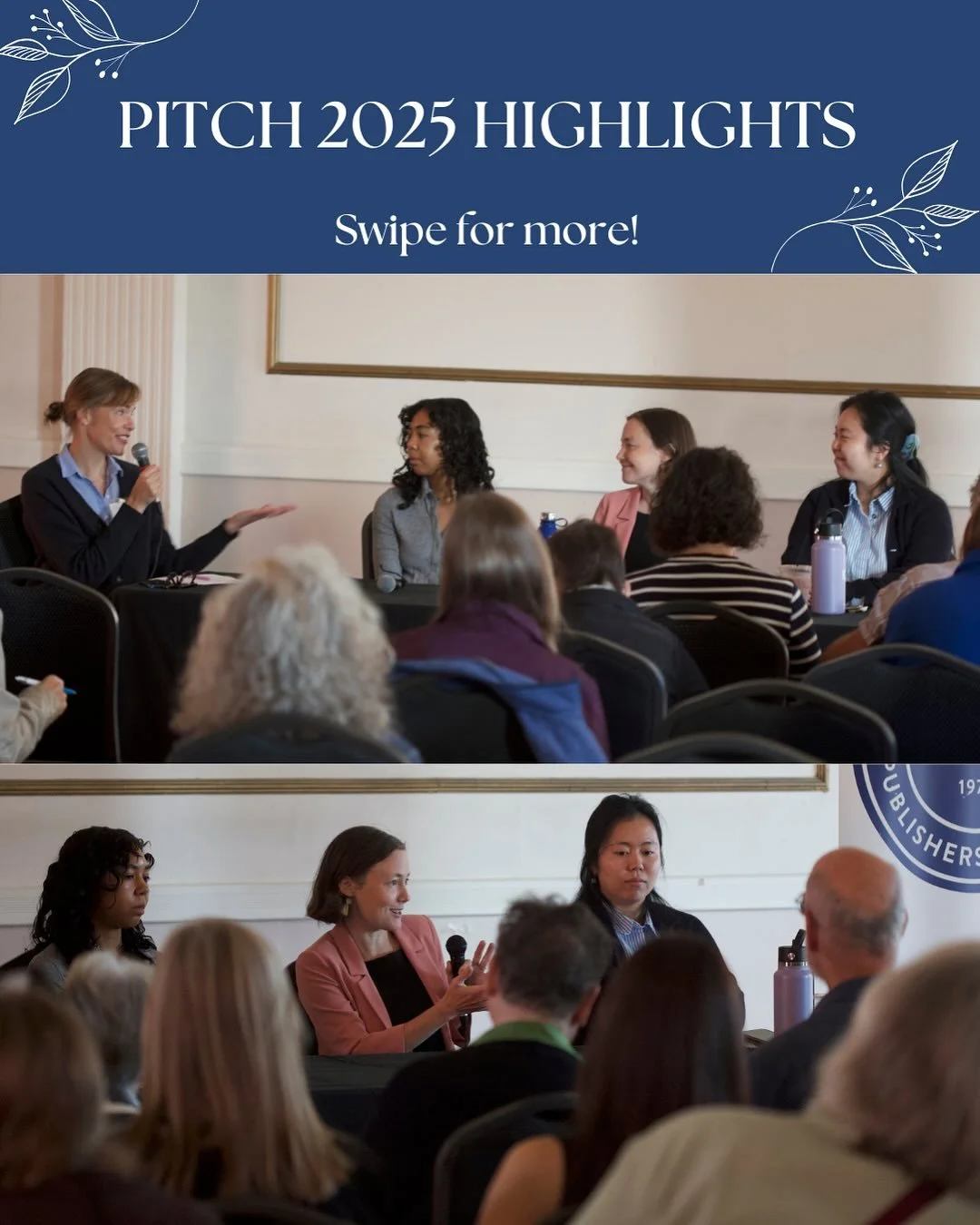 We also wanted to take a moment to highlight some great photos from our PITCH conference a few weeks ago! Thank you to all of our wonderful agents and all those who attended 💫