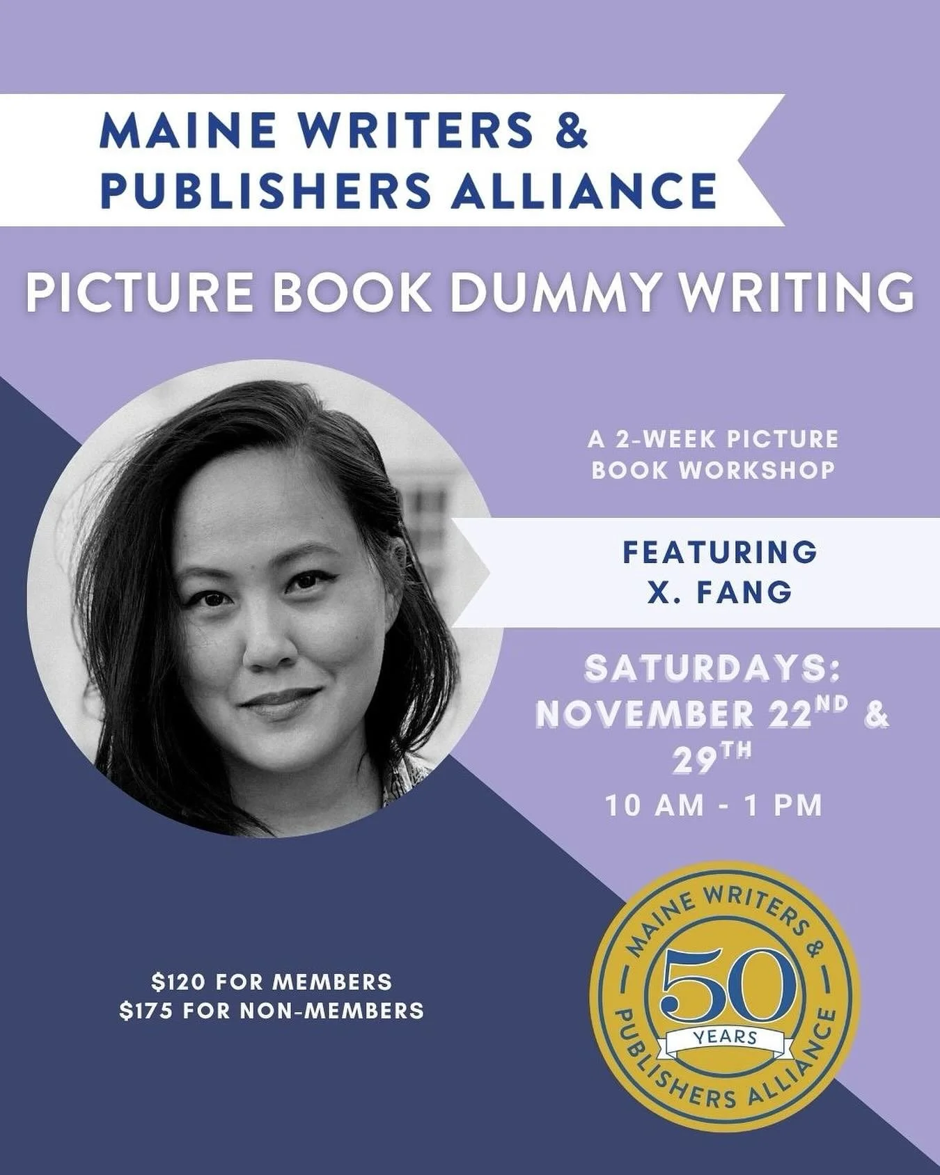 One of the last of our fall workshops, before we announce our winter ones! 

In this workshop, authors and illustrators will learn the craft of picture book making through practice book dummies. By focusing on the technical elements that go into a pi