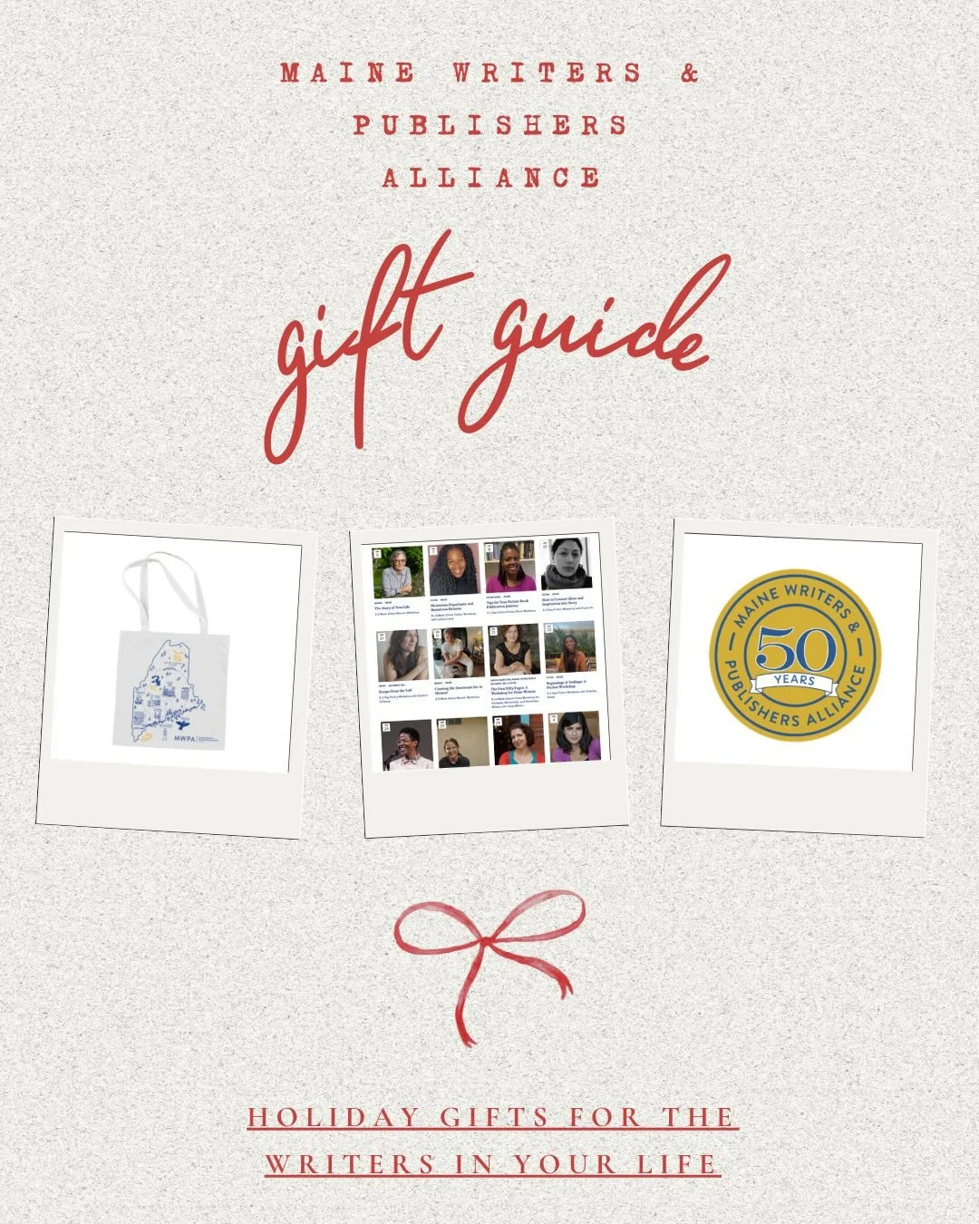 HOLIDAY GIFTS FOR THE WRITERS IN YOUR LIFE 🎁

Over the next week, we will be rolling out gift ideas for the writers in your life! Stay tuned&hellip;