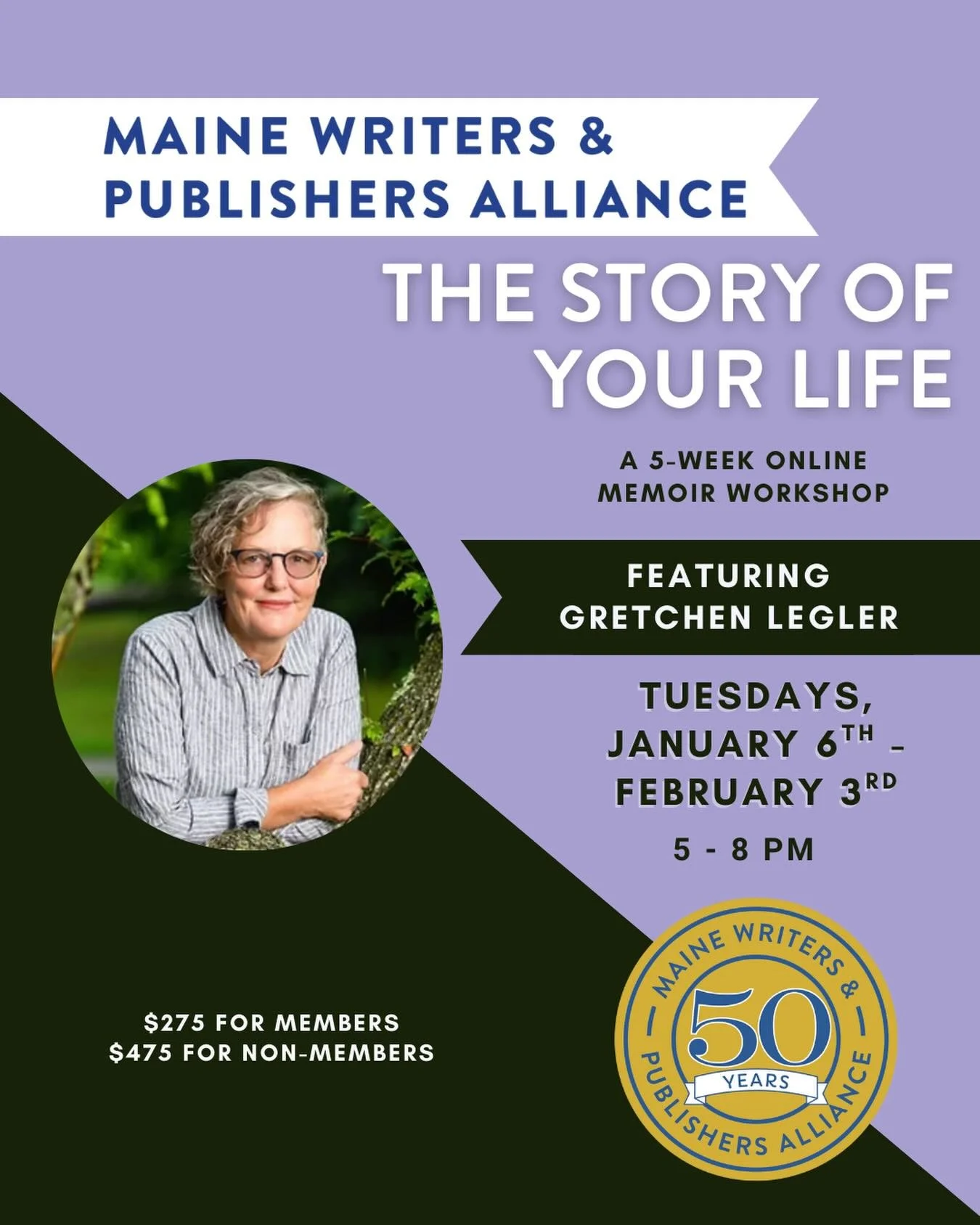 Upcoming workshop with @woodsqueer ! 

Are you longing to write your life story? This five-week nonfiction workshop will help you get started. The workshop is open to all skill levels and is designed especially for those who might not consider themse