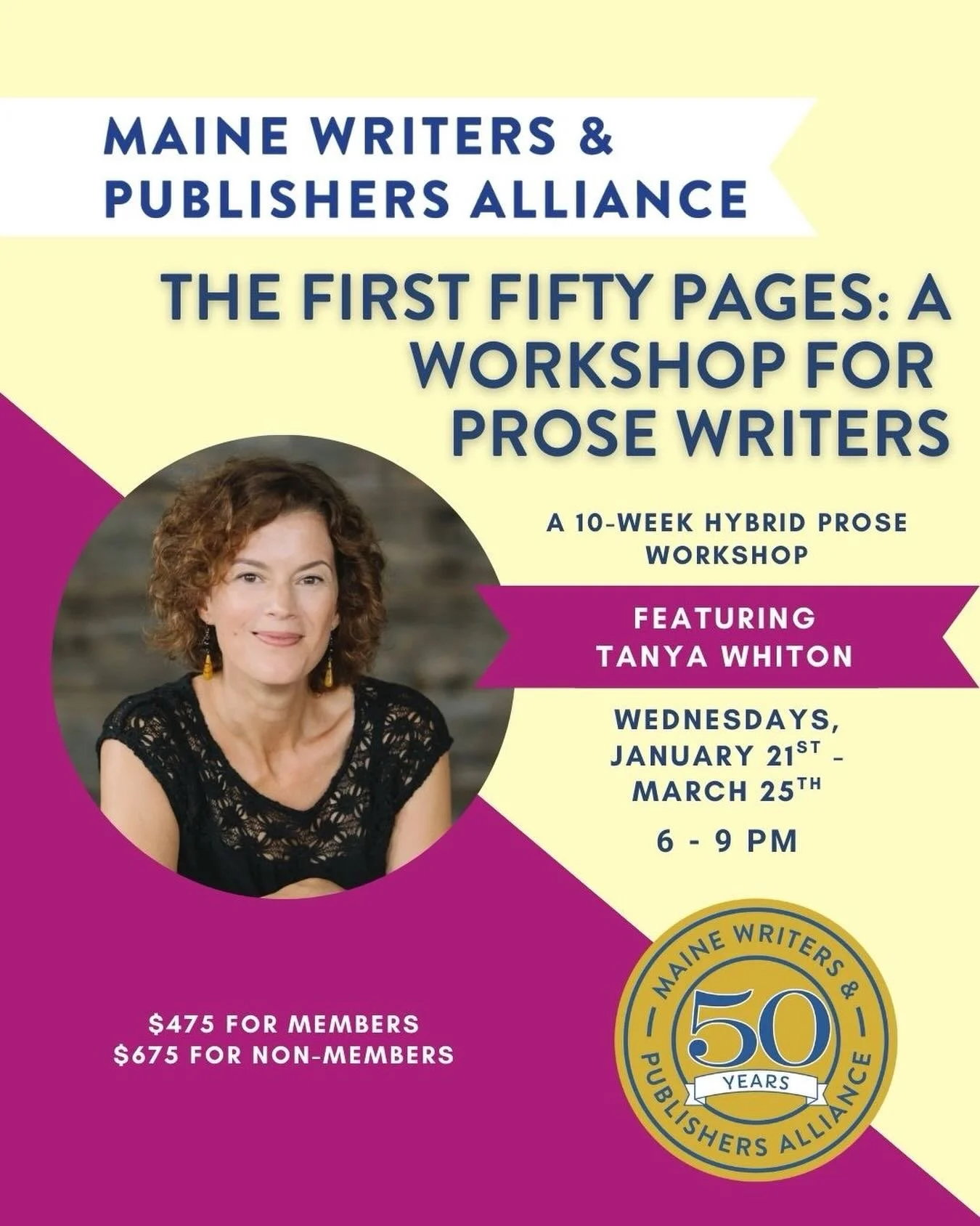 We&rsquo;re so excited for another workshop with @tanya.whiton ! 💐 

As a developmental editor, I read a lot of manuscripts. What I see, time and again, is how critical the first fifty pages are for launching a story and establishing tone, pacing, a