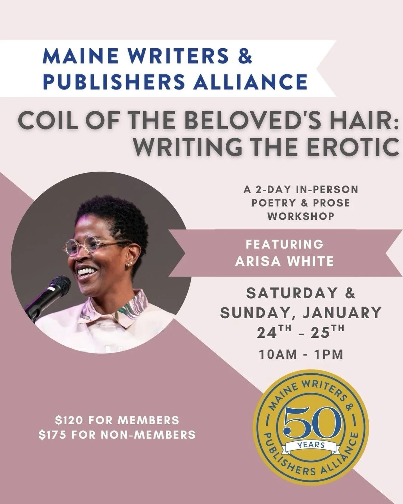 We are always SO excited to welcome @arisaawhite for another workshop with us!! 

When I speak of the erotic, I&rsquo;m referencing Audre Lorde&rsquo;s essay, &ldquo;Uses of the Erotic: The Erotic as Power,&rdquo; where she defines the erotic as &ldq