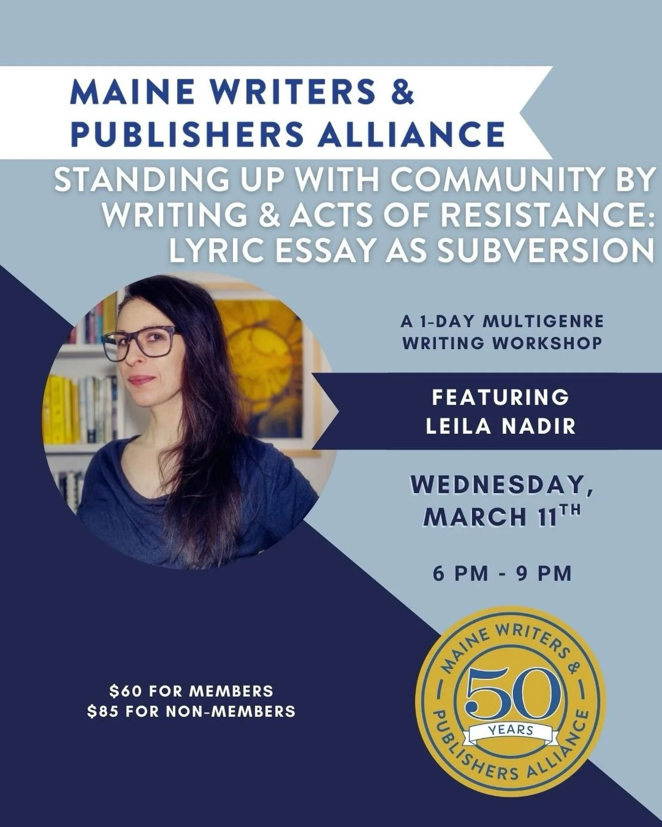 @leila.c.nadir coming soon! 

What can we do in our day-to-day to hone and wield our voices, to roll out the changes we believe our communities need? Writing can be applied to many things &ndash; protest signs, letters to senators and representatives