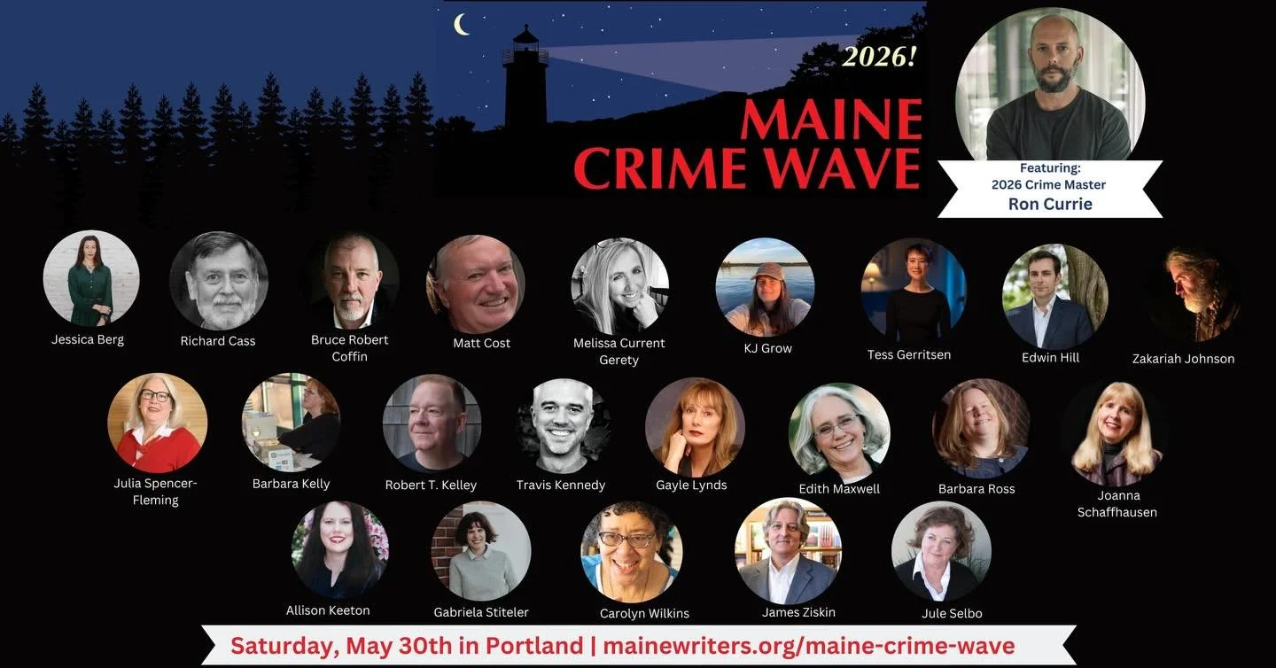 Announcing our 2026 CrimeWave Authors! We are so pleased to be bringing you so many new and familiar faces. Visit our website to read more about them, explore their work, and prepare for the best CrimeWave yet! ⭐️