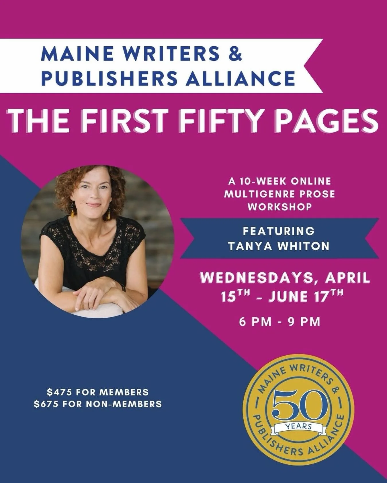 UPCOMING WORKSHOP WITH @tanya.whiton 

As a developmental editor, I read a lot of manuscripts. What I see, time and again, is how critical the first fifty pages are for launching a story and establishing tone, pacing, and overall structure. Never min