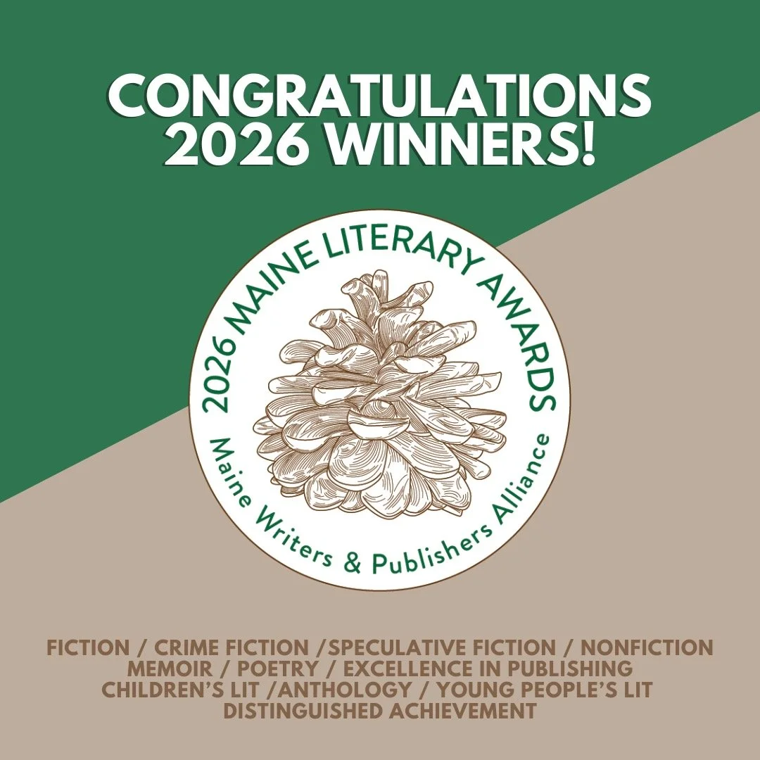 A HUGE thanks to everyone who came out to Johnson Hall Opera House last night to celebrate our 2026 Maine Literary Award finalists and winners!! 💫 What an inspiring night! ⭐Please join us in celebrating this year's winners. We can't wait to share mo