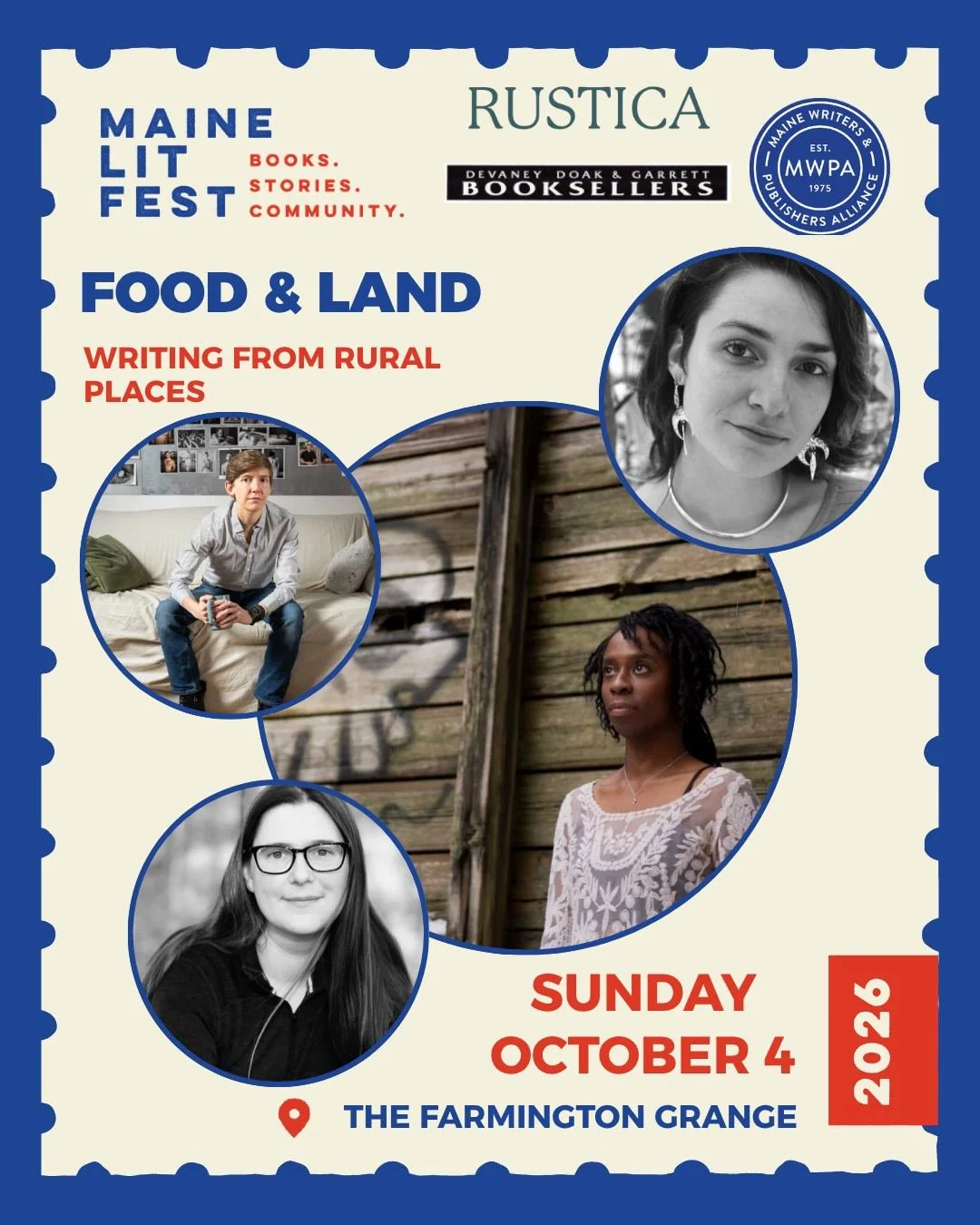 Please join the MWPA, Rustica, and Devaney, Doak &amp; Garrett Booksellers for an evening gathering and conversation about local food and rural writing &amp; storytelling. Through readings and conversation, the writers Maria Pinto, Rylan Hynes, and A