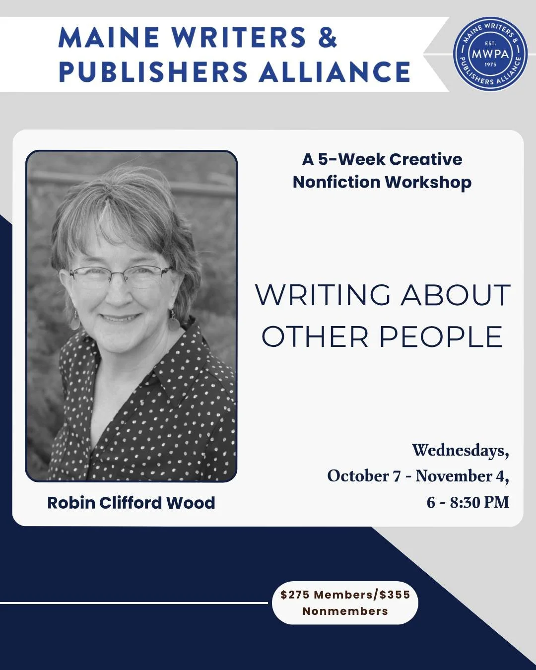 Through a combination of reading, writing, discussion, and presentation, this course will explore various approaches and things to consider when telling other people&rsquo;s stories, whether you&rsquo;re writing about a family member, a celebrity, an