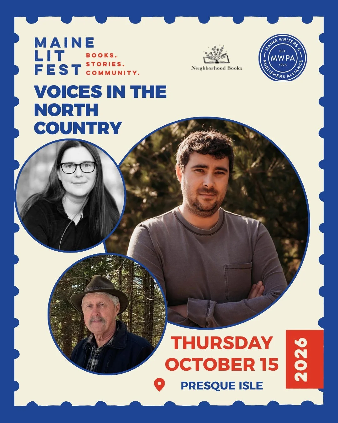 The University of Maine at Presque Isle presents its biennial writers symposium Voices in the North Country on Thursday, Oct. 15, 1:30-3:45 p.m. and 6 p.m., in the Campus Center&rsquo;s Multi-Purpose Room, featuring Maine writers Morgan Talty, Julia 