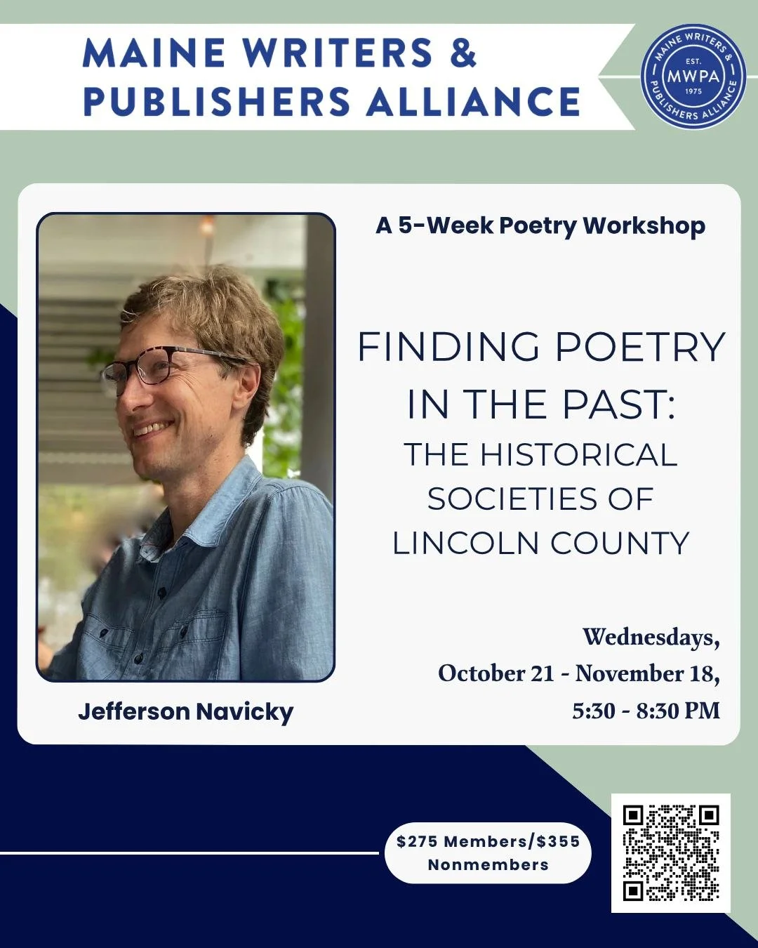 Have you ever driven by a small, secluded historical society and wondered what&rsquo;s inside? But it never seems to be open. For this workshop, it will open for you and your literary treasure hunting. Imagine the opportunity to sift through photogra