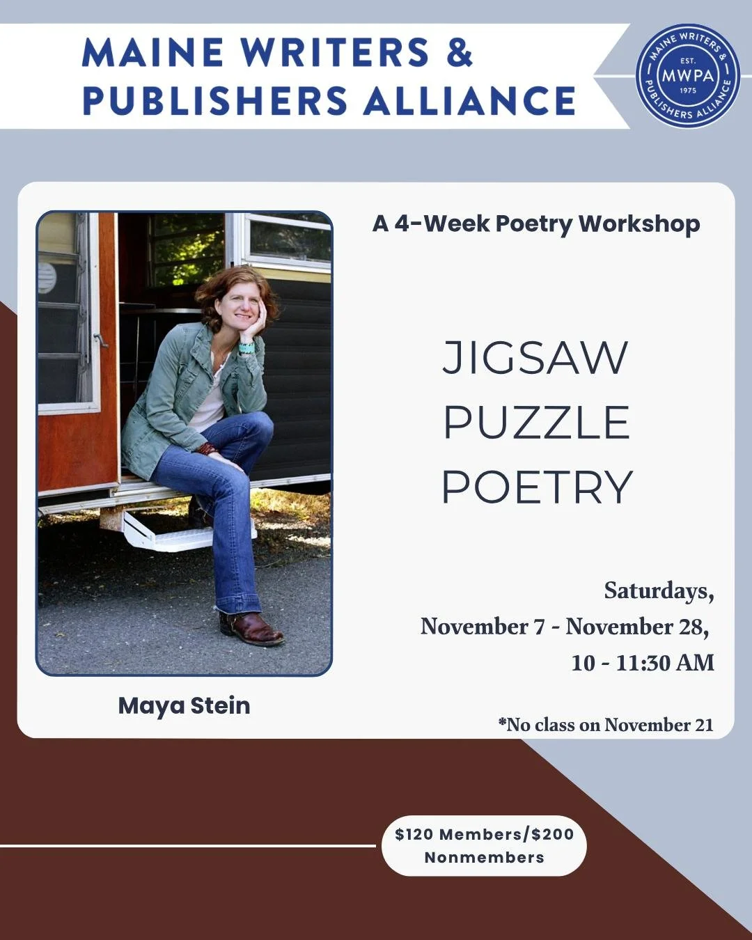 This unconventional class is all about curiosity, experimentation, and the joy of assembling a piece of writing from unexpected inspirations. For four Saturdays, we&rsquo;ll play with fragments of found writing from various sources and practice using