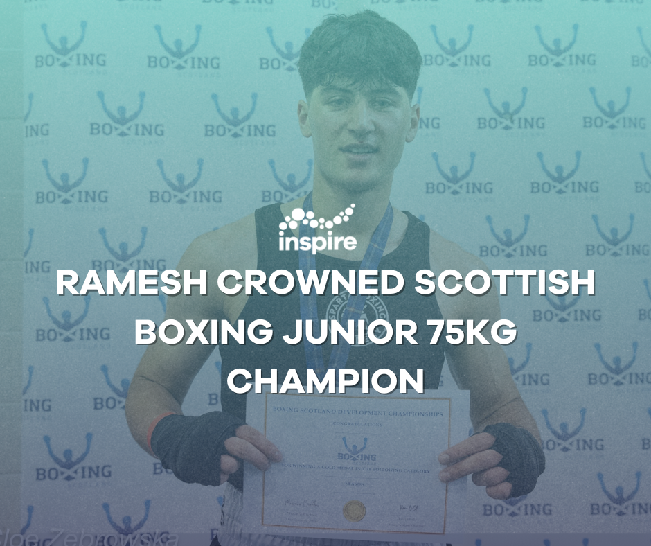 Ramesh Crowned Scottish Boxing Junior 75kg Champion