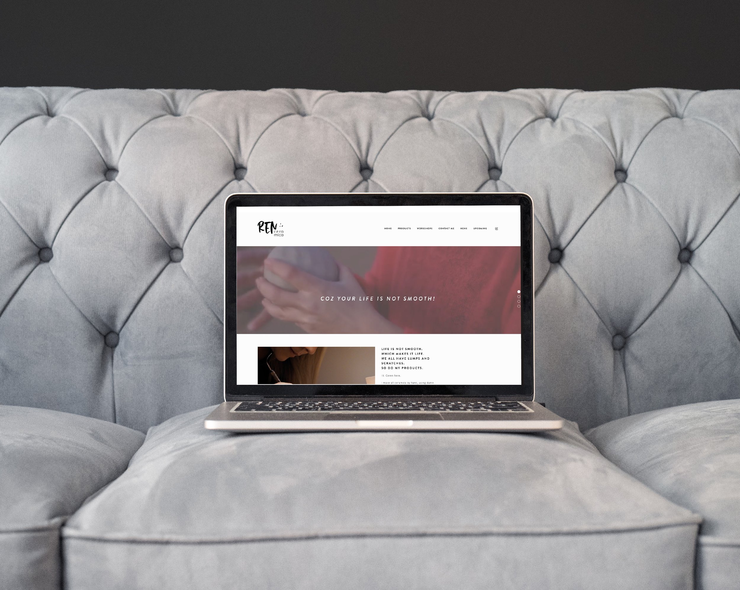 Ren Ceramica - Website Design 