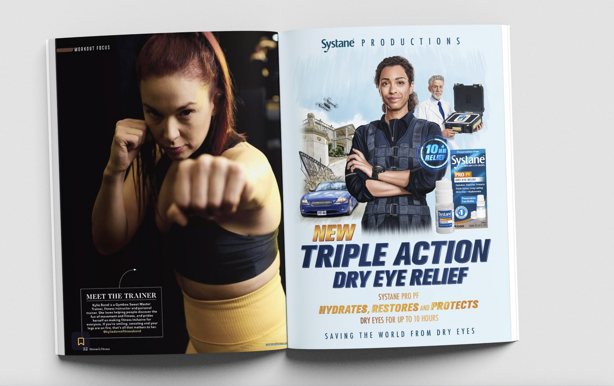 Movie Poster-style print