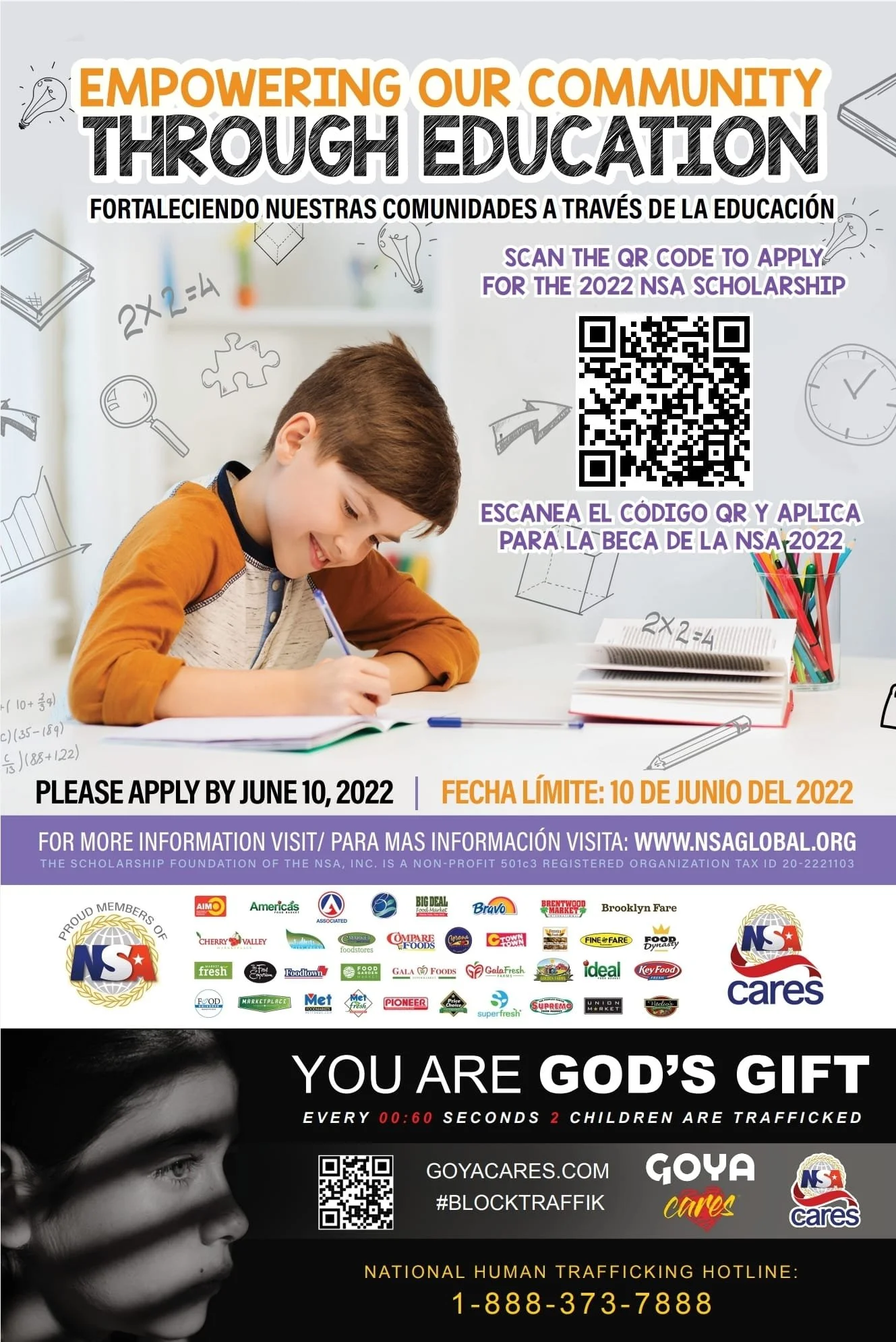 NSA Scholarship Award 2022