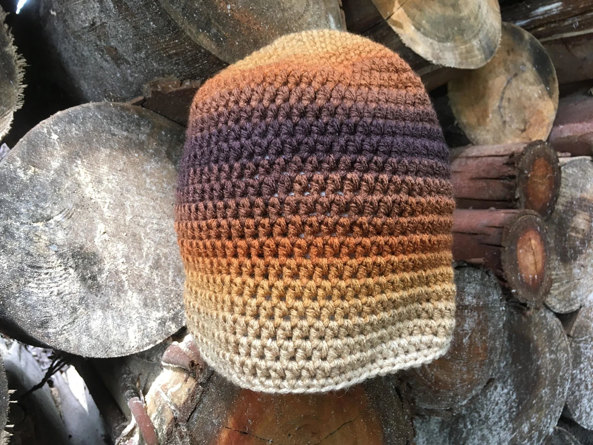 handcrafted crocheted traditional beanie