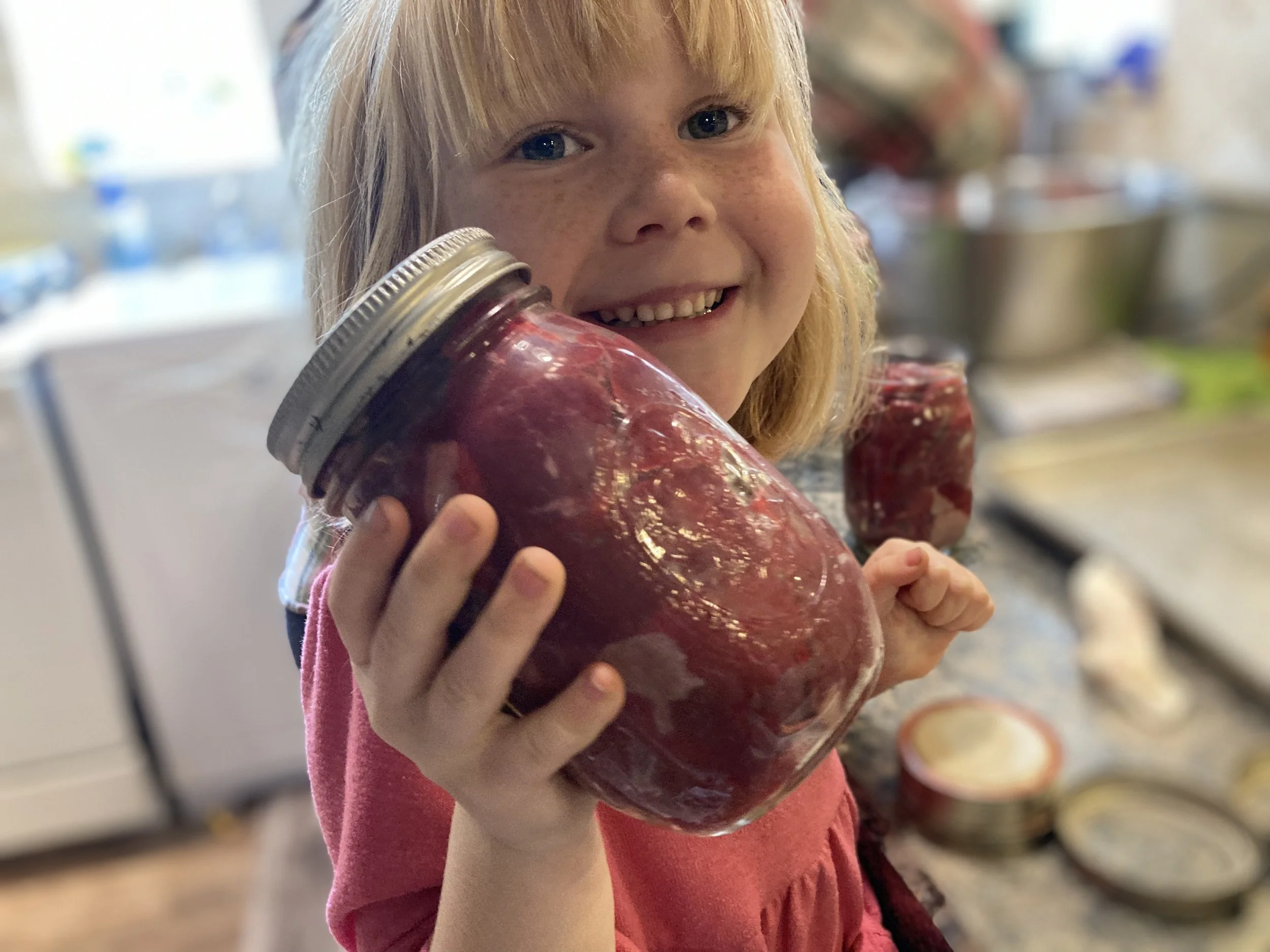 Pressure Canned Venison