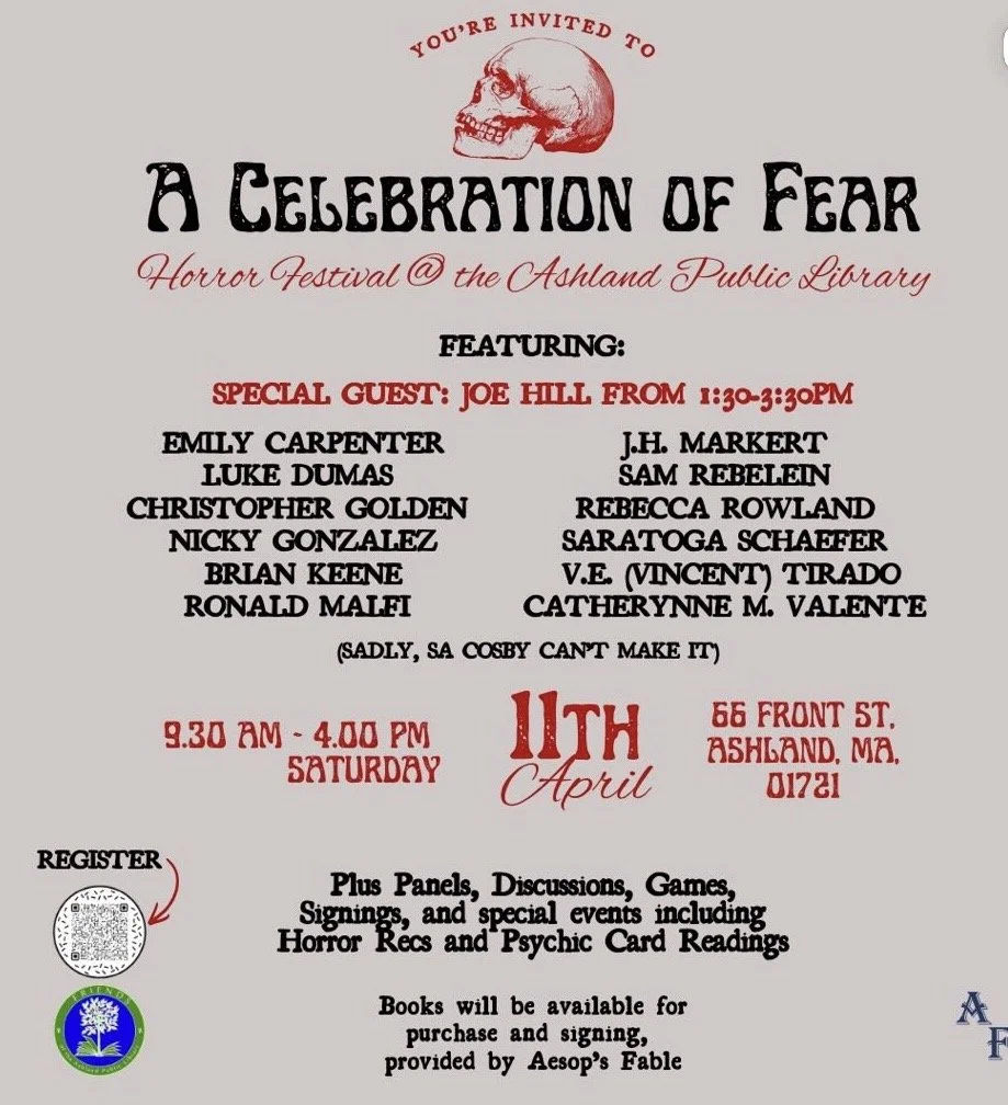 A Celebration of Fear, Ashland MA - Update